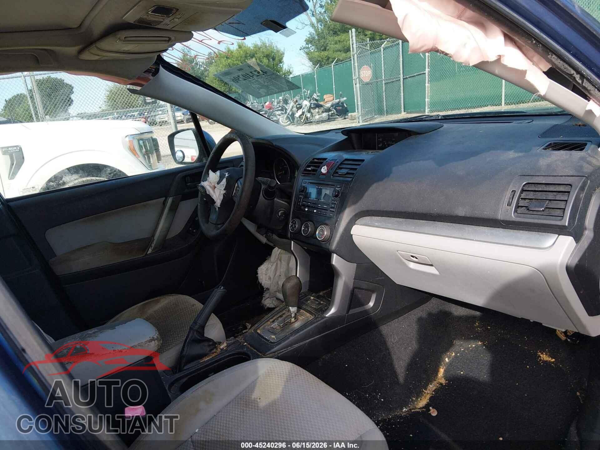 SUBARU FORESTER 2015 - JF2SJADC2FH409547