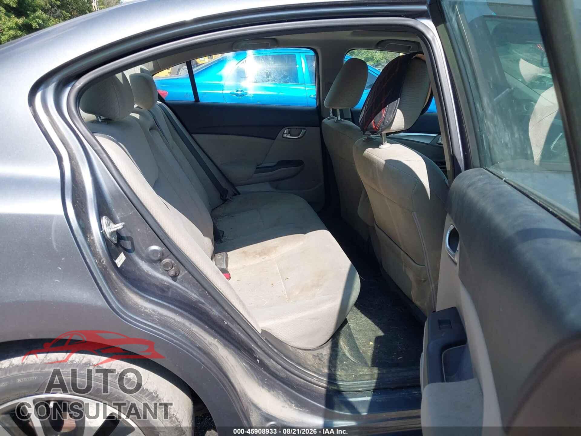 HONDA CIVIC 2013 - 19XFB2F86DE037287