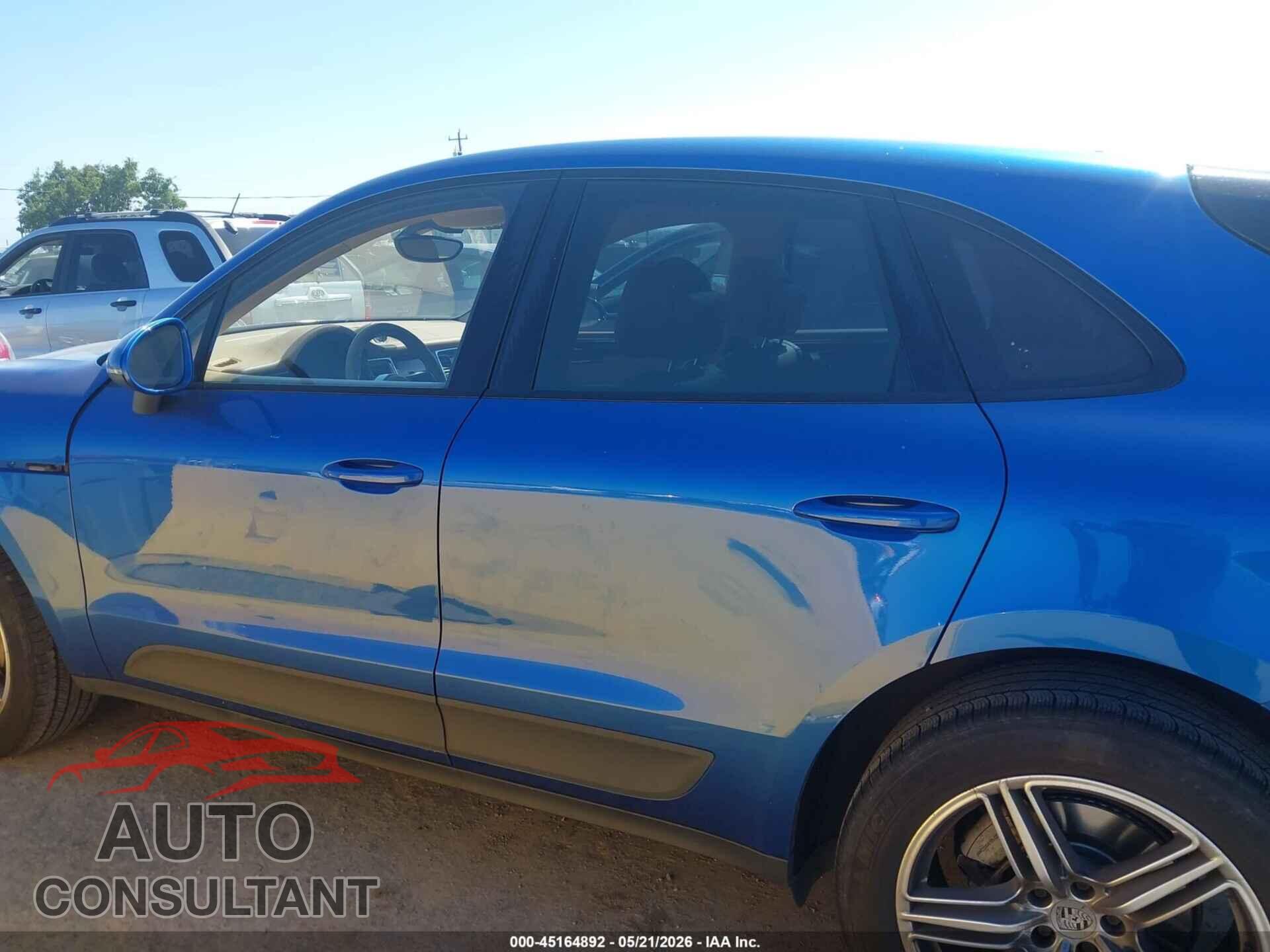 PORSCHE MACAN 2016 - WP1AB2A55GLB53775