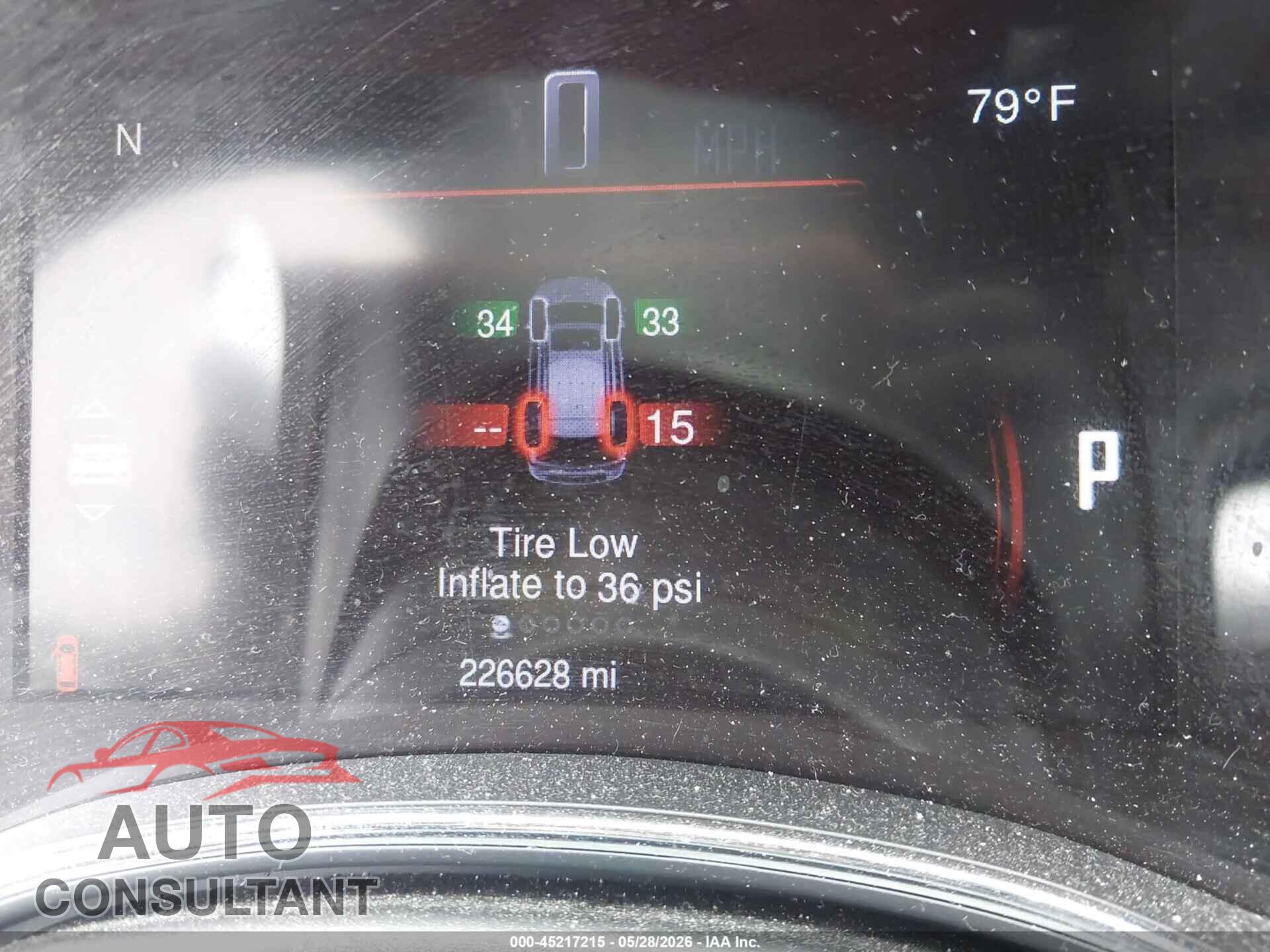 DODGE DURANGO 2015 - 1C4RDJAG6FC186695