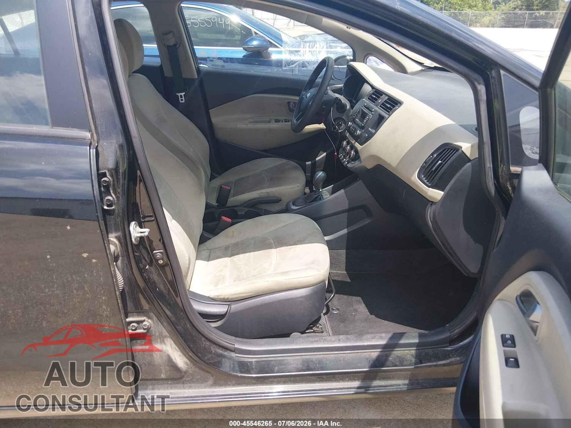 KIA RIO 2013 - KNADM4A38D6141081