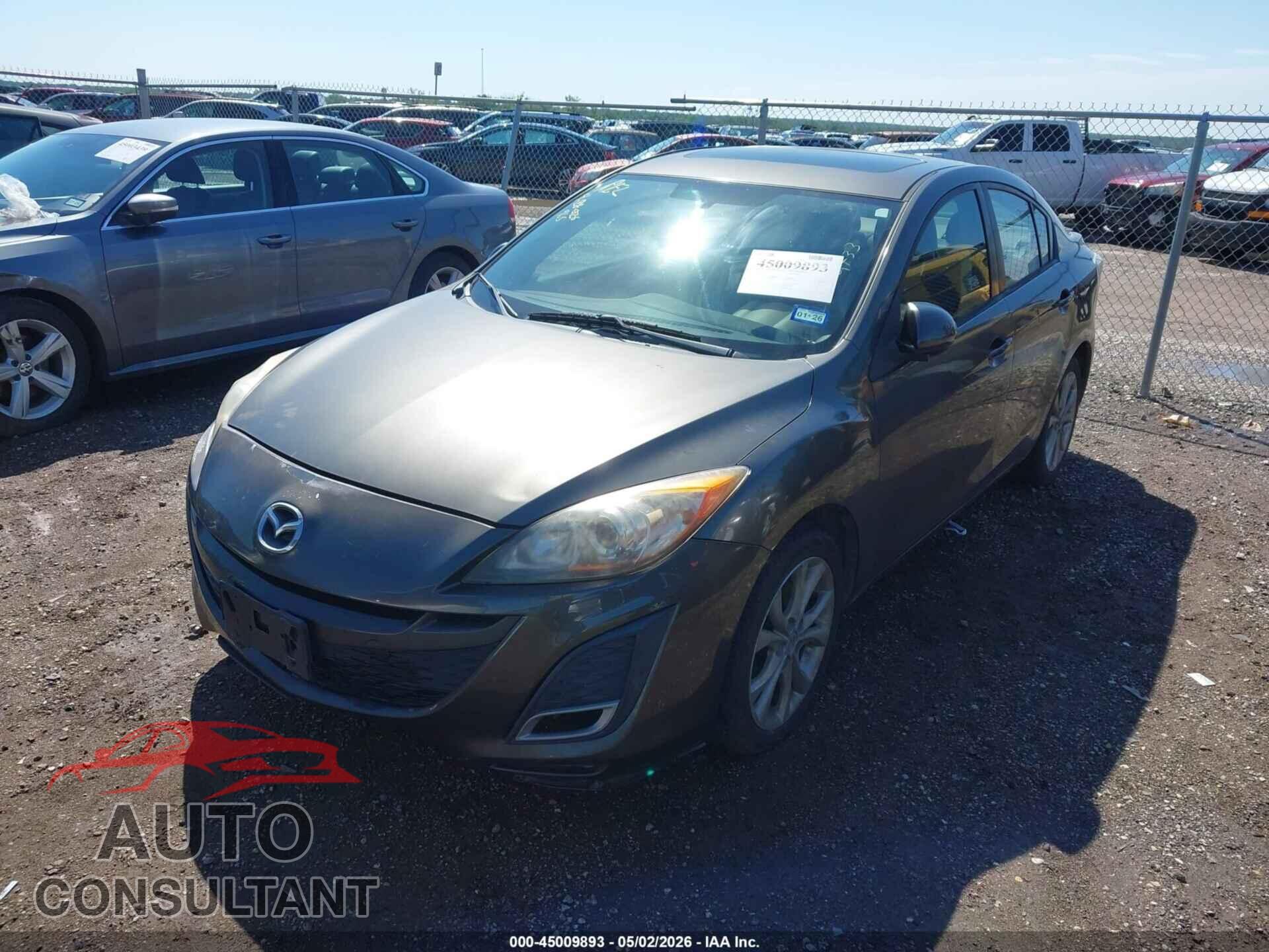 MAZDA MAZDA3 2011 - JM1BL1U65B1489433