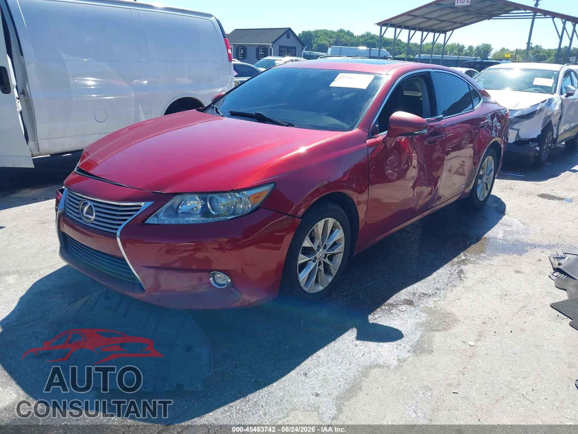 LEXUS ES 300H 2014 - JTHBW1GG1E2071217