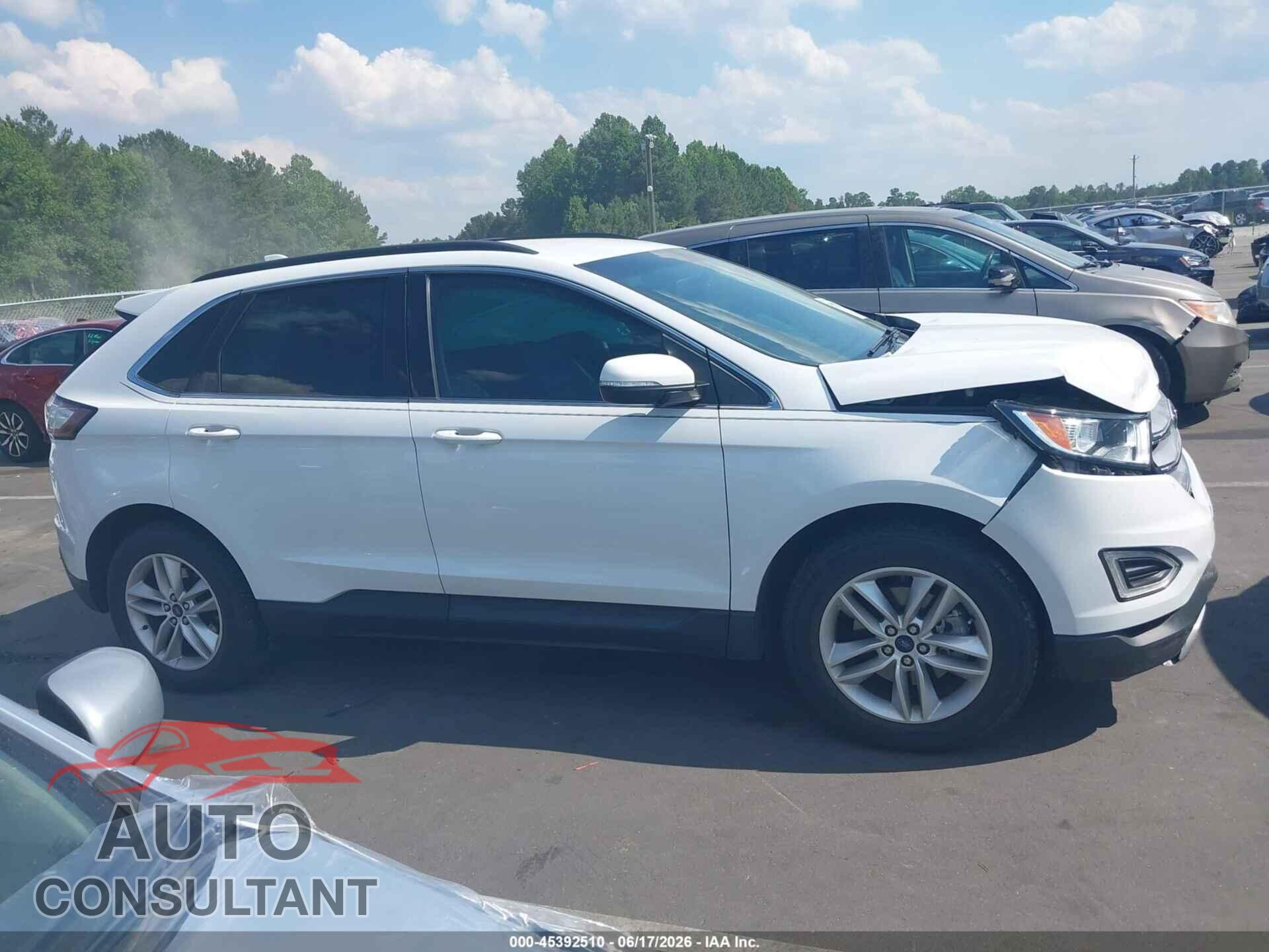 FORD EDGE 2017 - 2FMPK3J9XHBB93237
