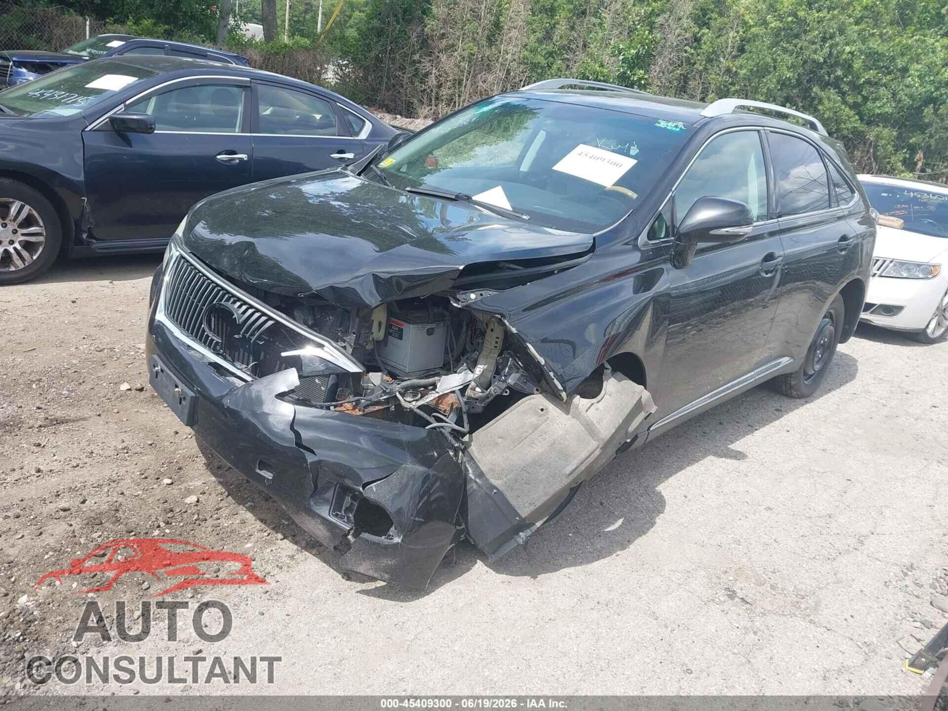 LEXUS RX 350 2011 - 2T2BK1BA2BC094420