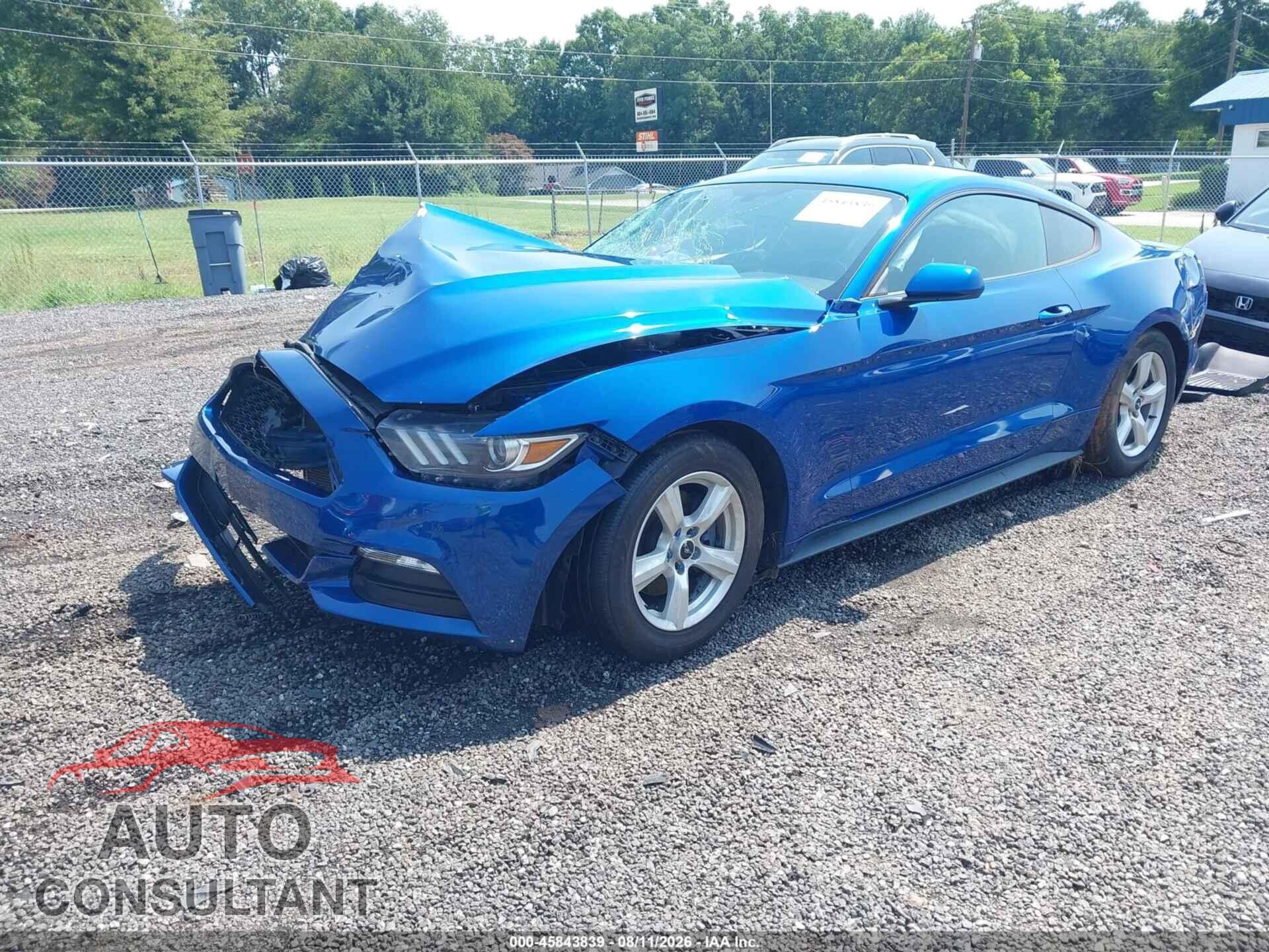 FORD MUSTANG 2017 - 1FA6P8AM1H5264239