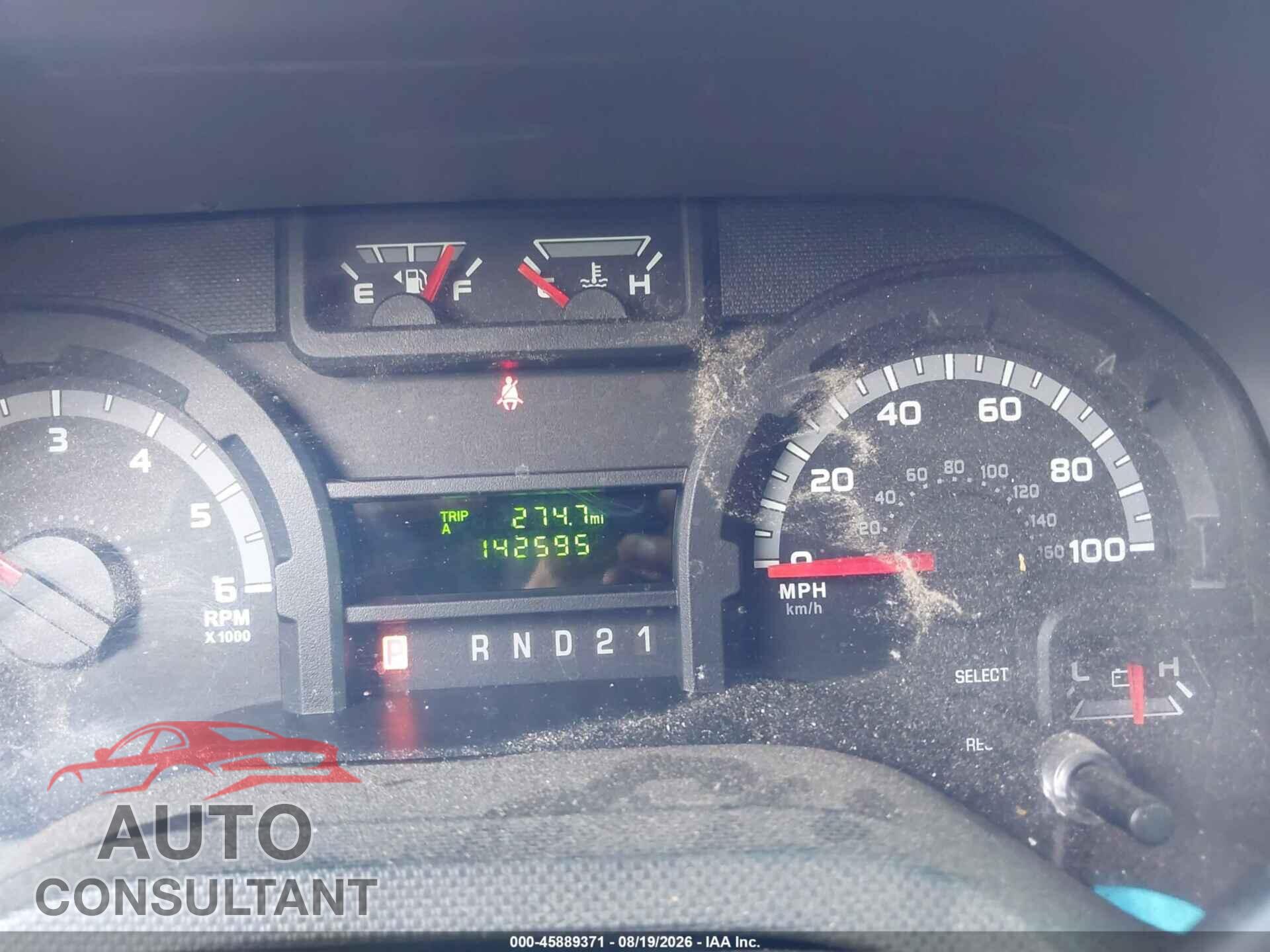 FORD E-150 2013 - 1FTNS1EW0DDB33651