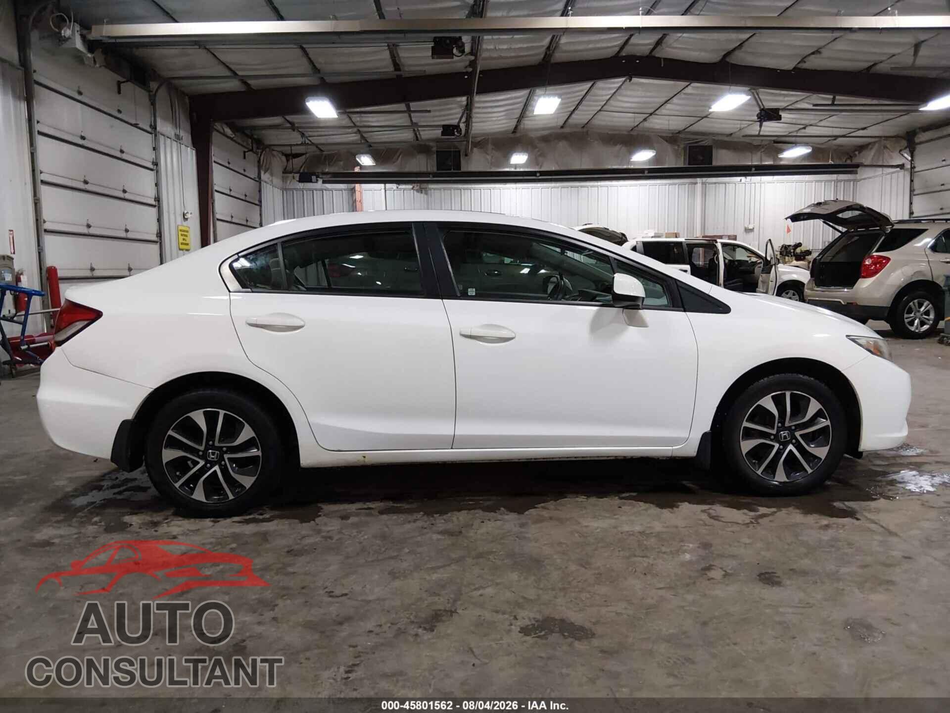 HONDA CIVIC 2013 - 19XFB2F85DE090921