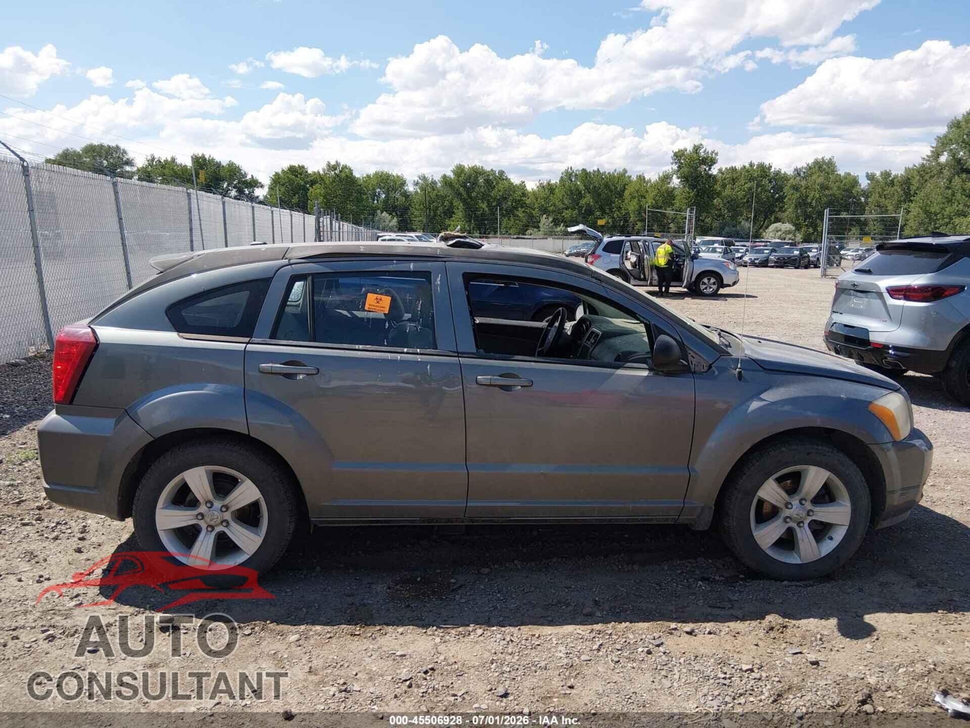 DODGE CALIBER 2012 - 1C3CDWDA9CD536745