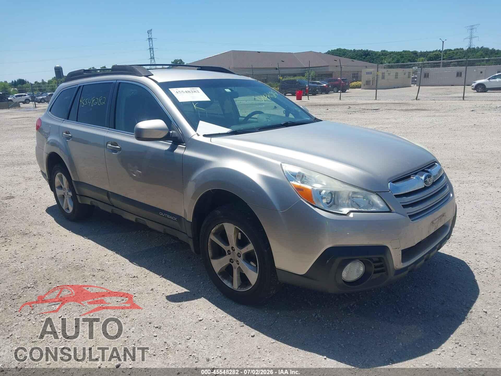SUBARU OUTBACK 2014 - 4S4BRCCC2E3265722