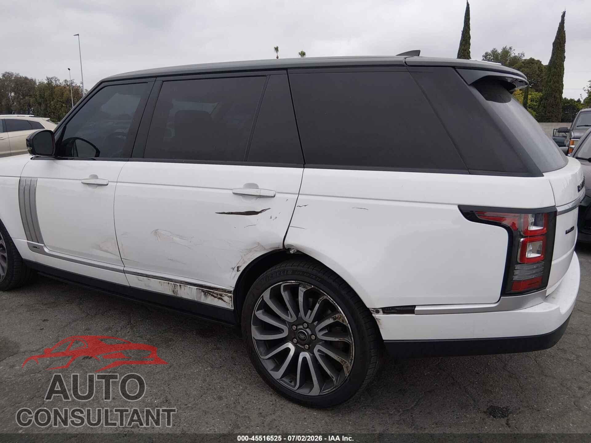 LAND ROVER RANGE ROVER 2017 - SALGV5FEXHA353084
