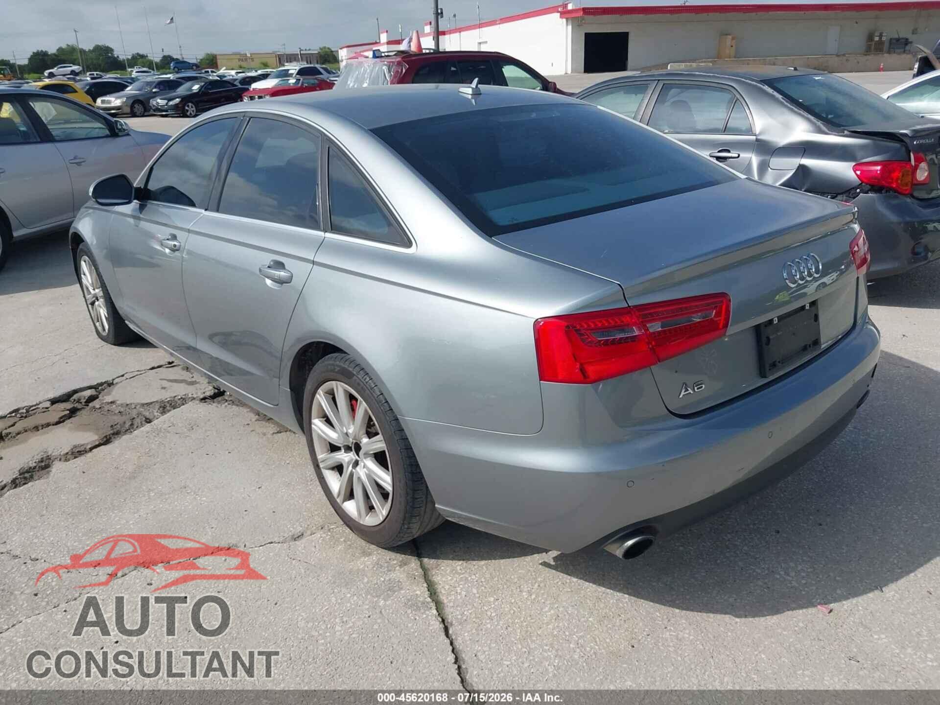 AUDI A6 2013 - WAUDFAFC1DN039791