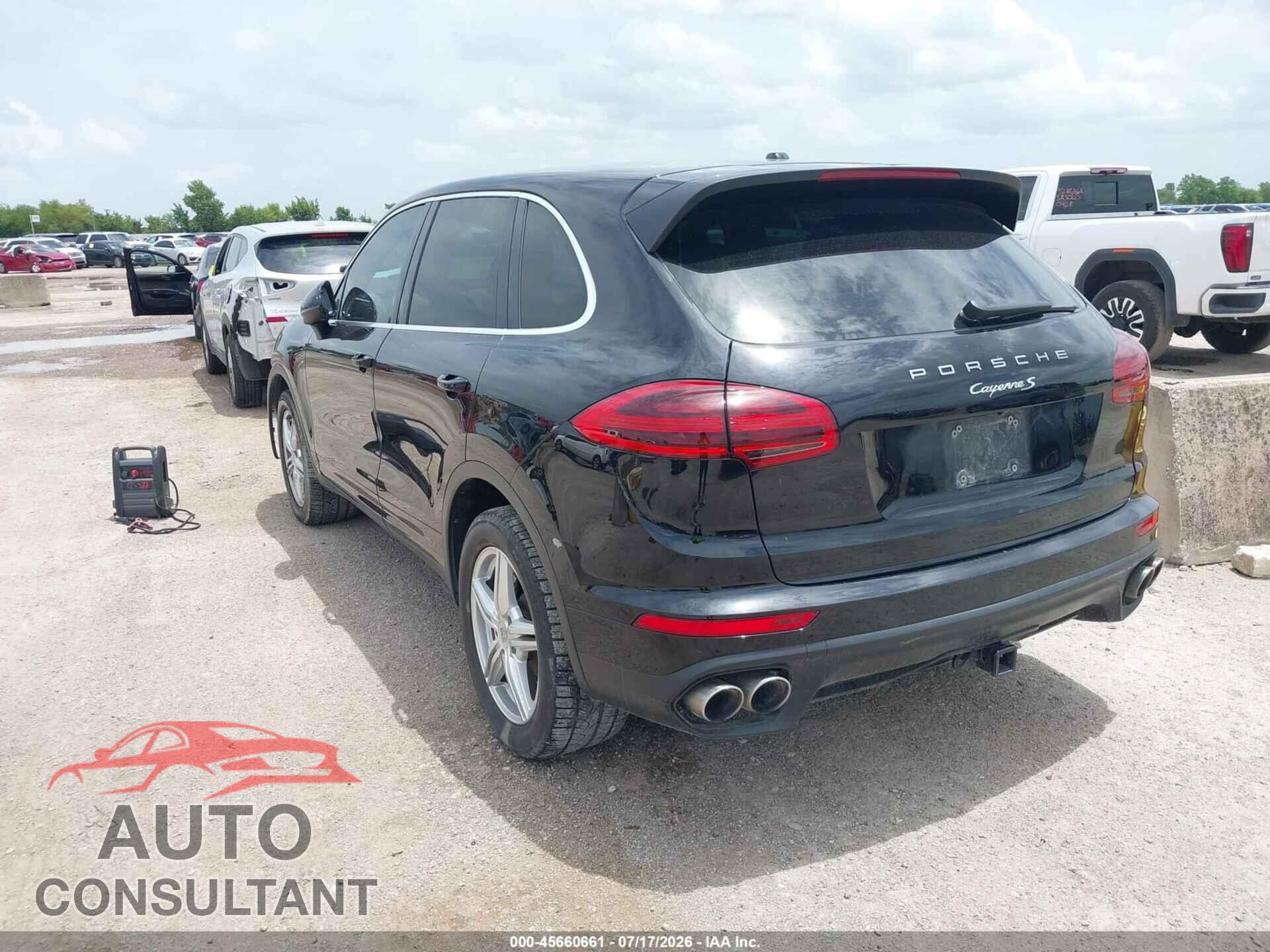 PORSCHE CAYENNE 2015 - WP1AB2A29FLA56213