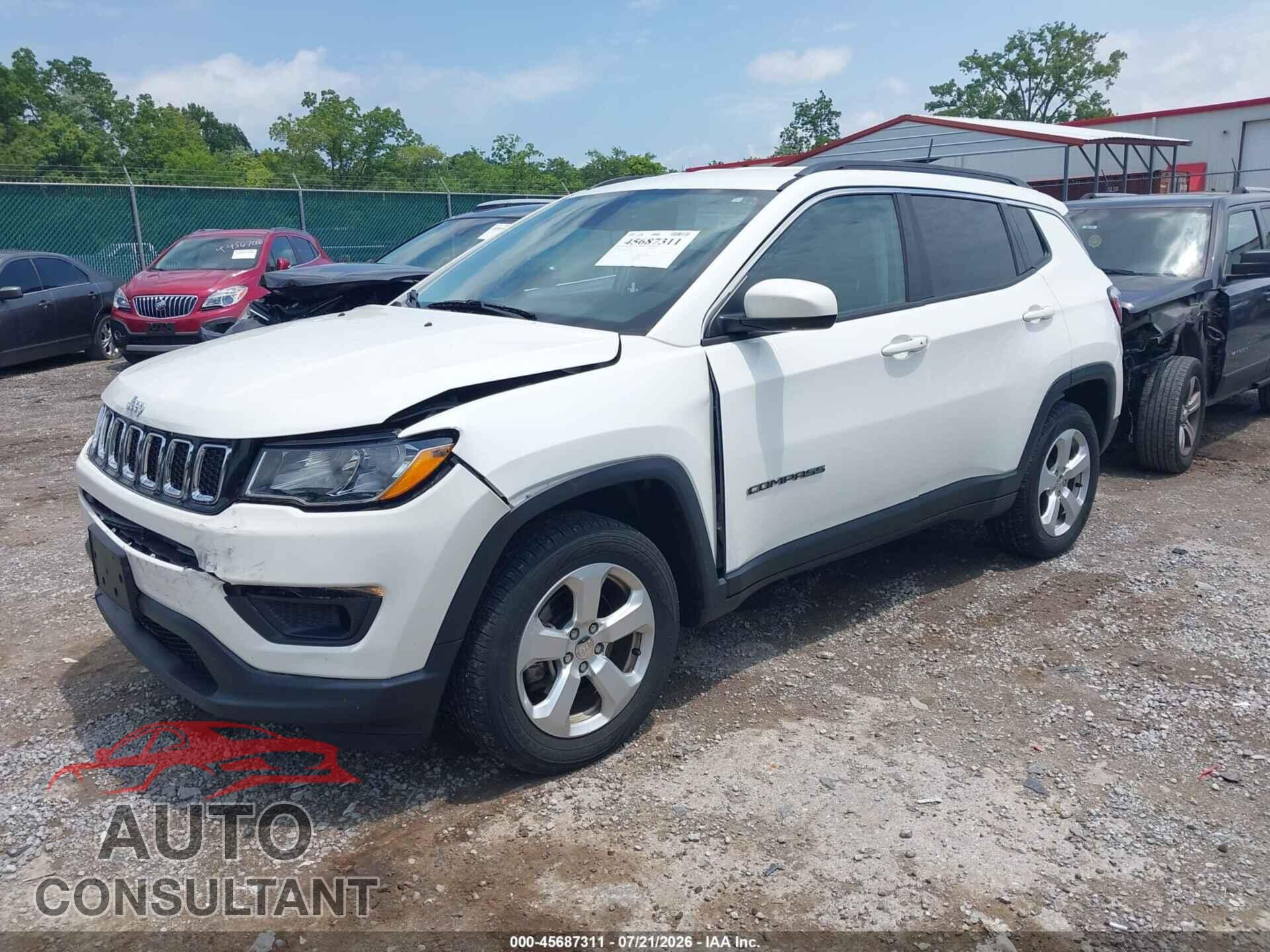 JEEP COMPASS 2018 - 3C4NJDBB3JT366306
