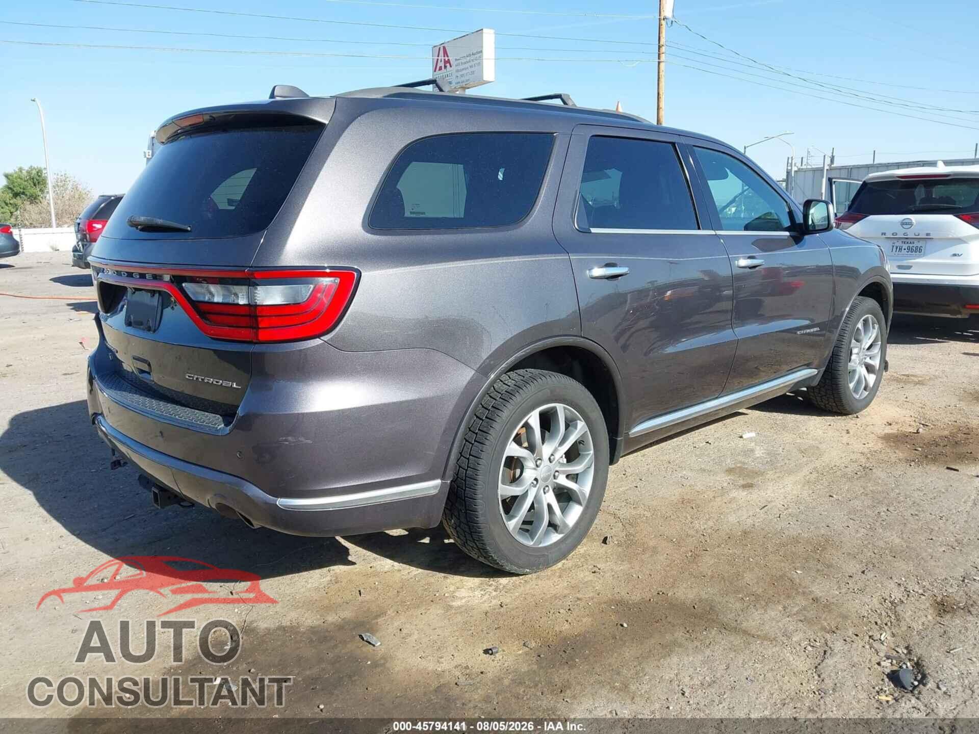 DODGE DURANGO 2018 - 1C4RDJEG3JC101069