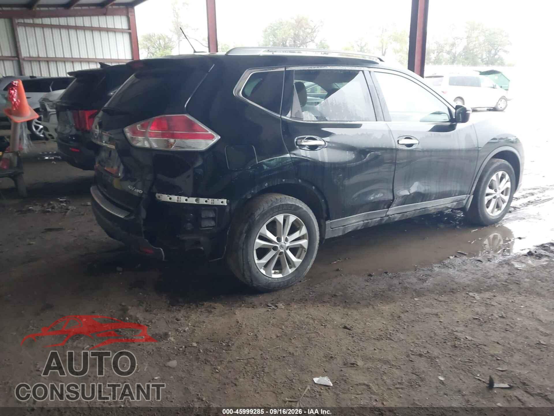 NISSAN ROGUE 2015 - KNMAT2MV1FP549218