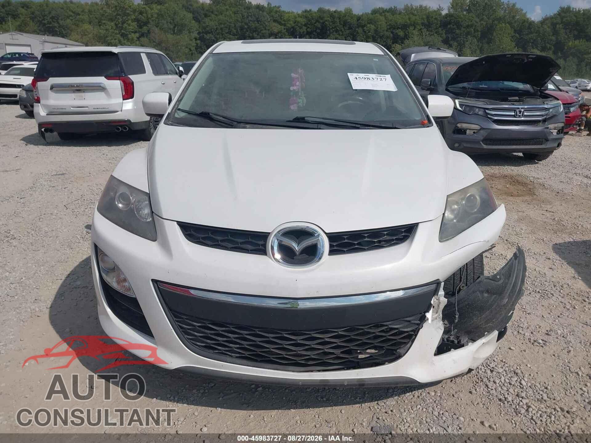 MAZDA CX-7 2012 - JM3ER2C58C0411477