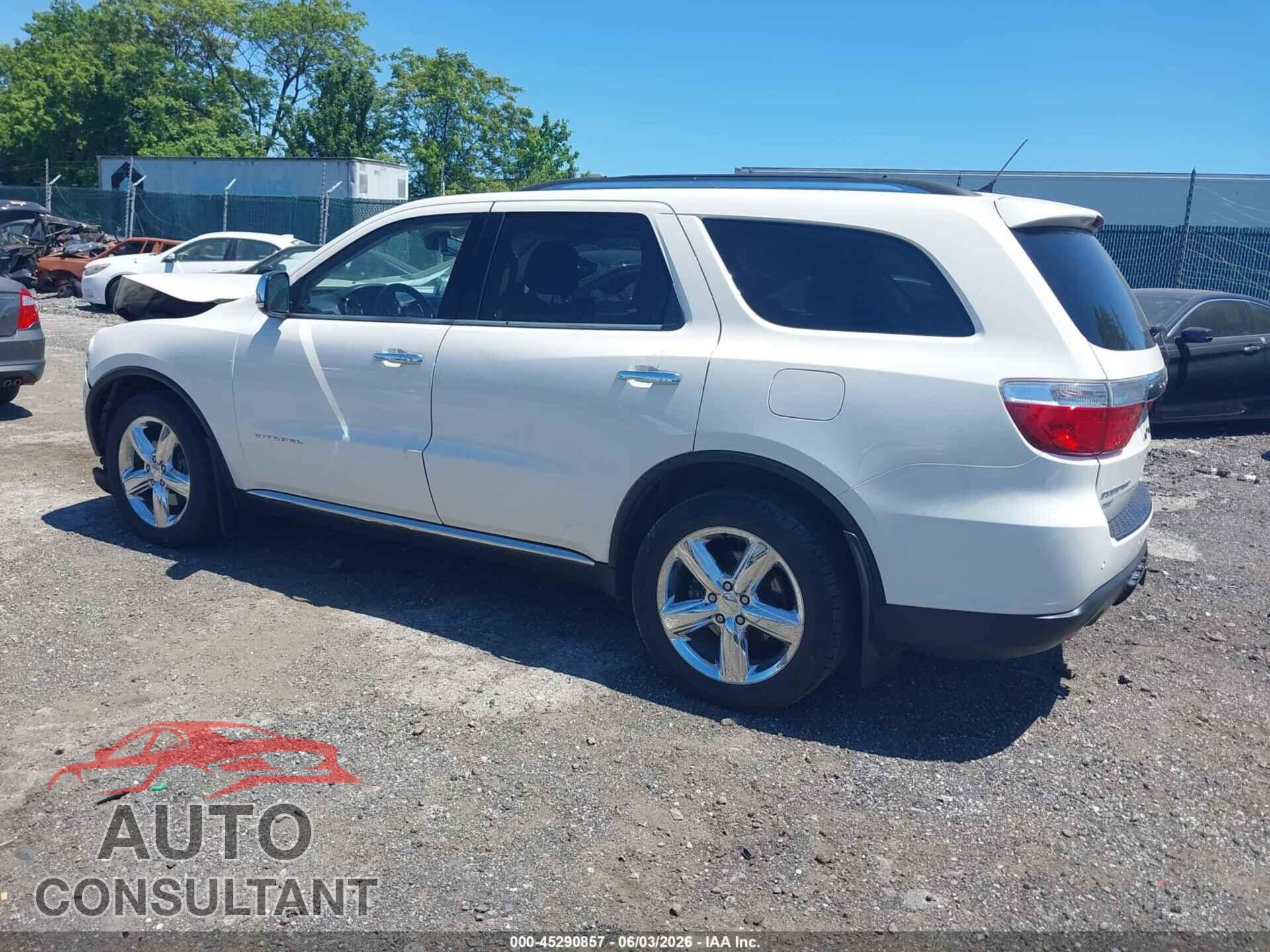 DODGE DURANGO 2012 - 1C4SDJET8CC130844