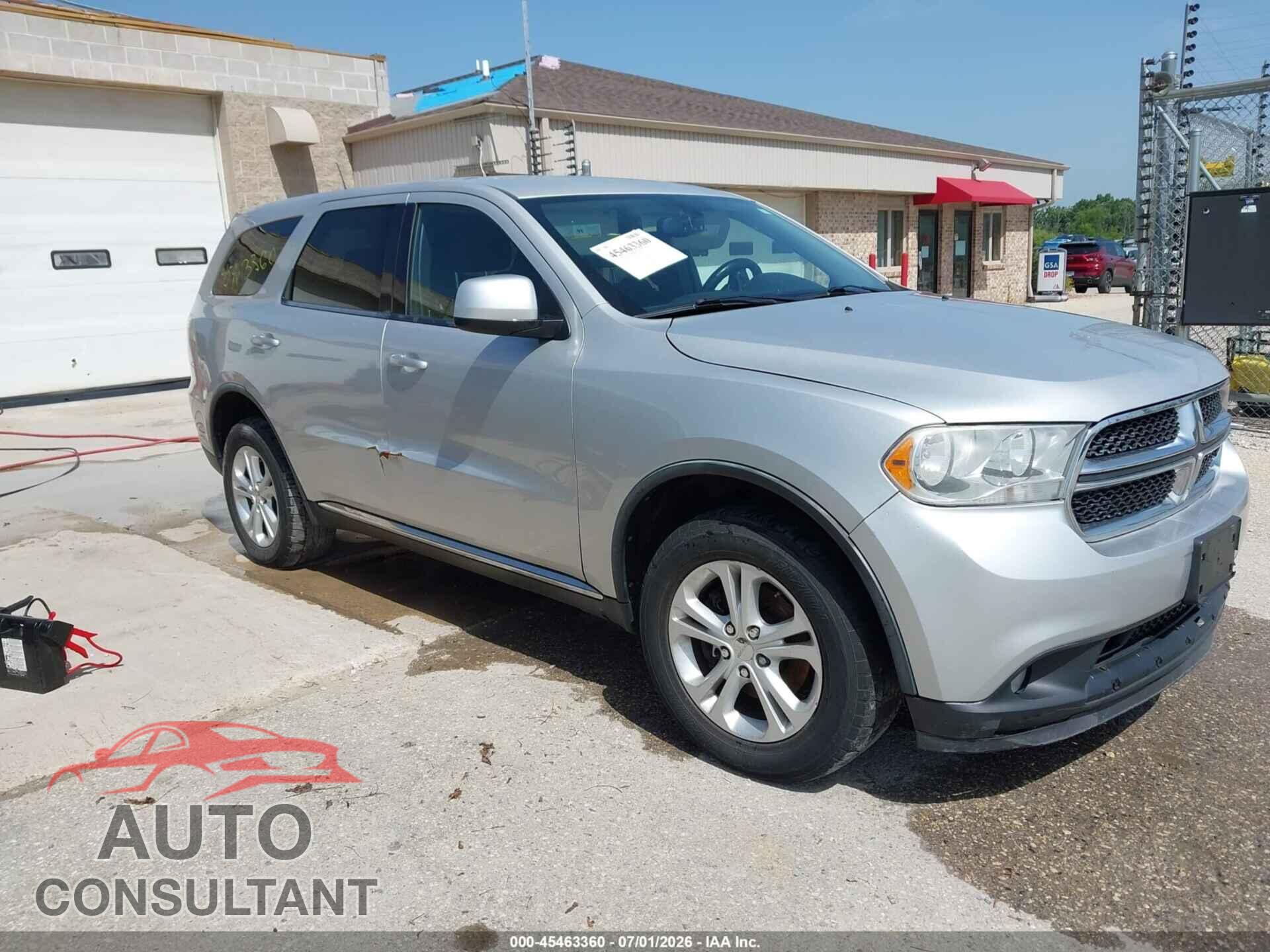 DODGE DURANGO 2012 - 1C4RDJAG0CC213126