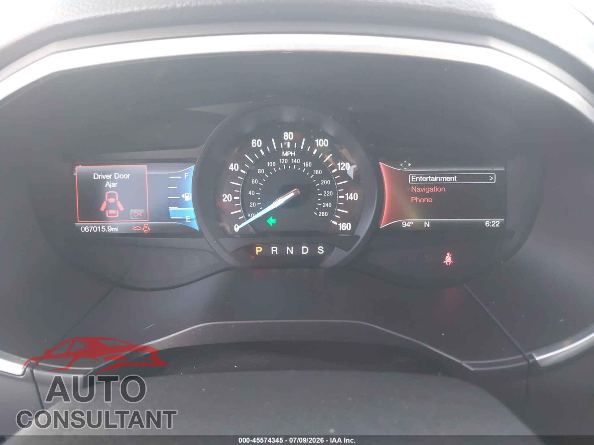 FORD EDGE 2017 - 2FMPK4K91HBB05180