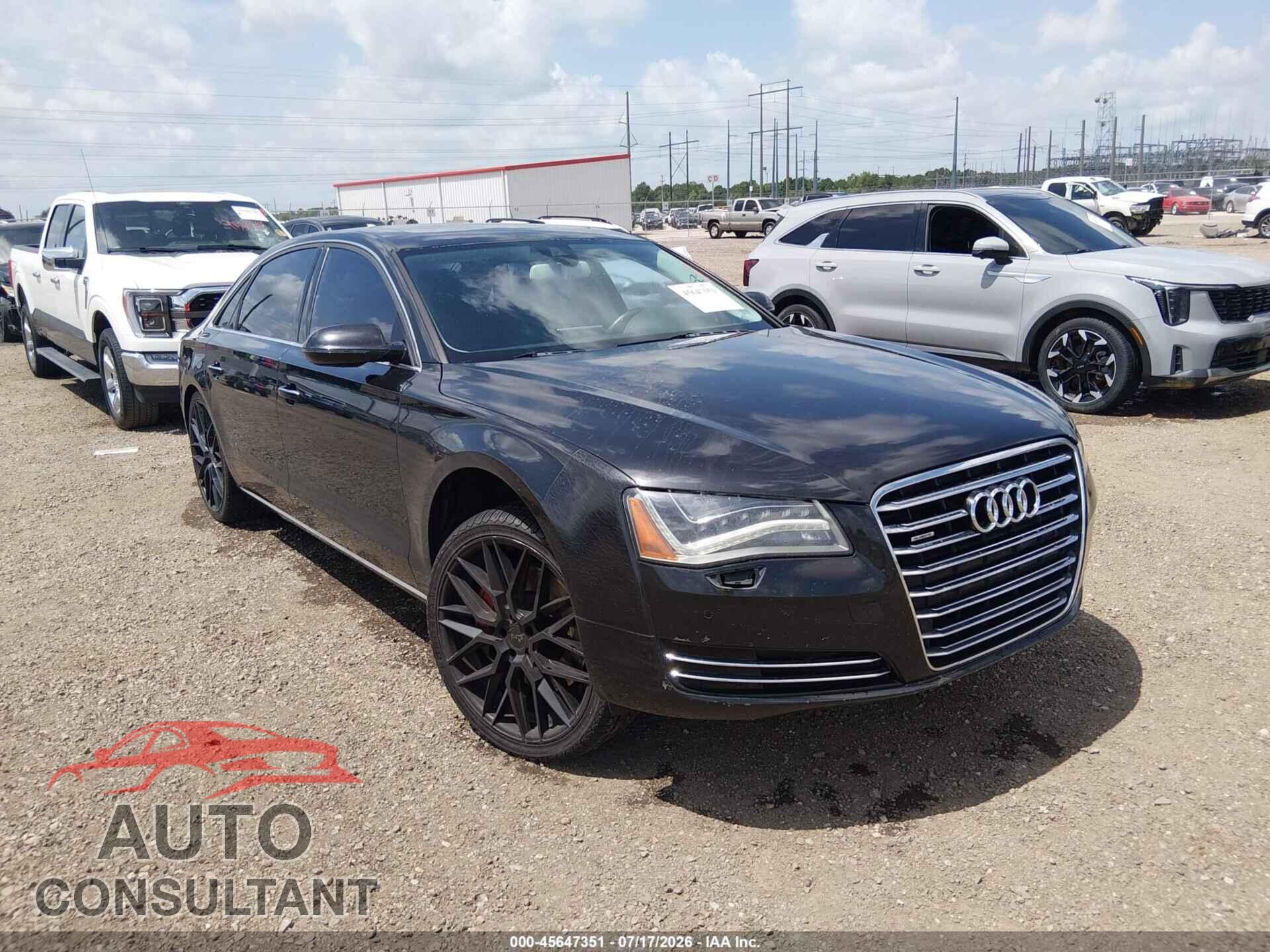 AUDI A8 L 2012 - WAURVAFDXCN001976