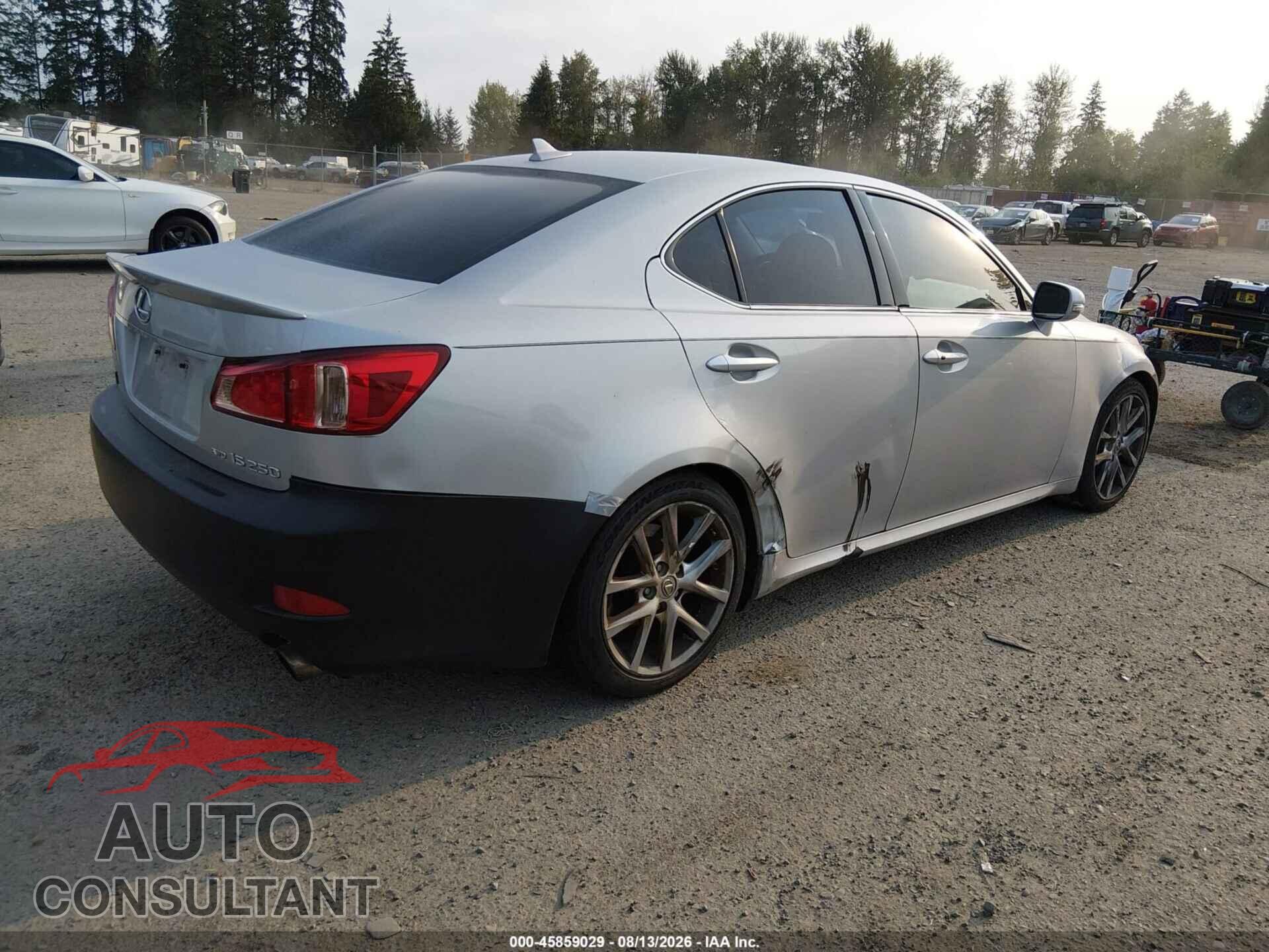 LEXUS IS 250 2012 - JTHCF5C24C5053067