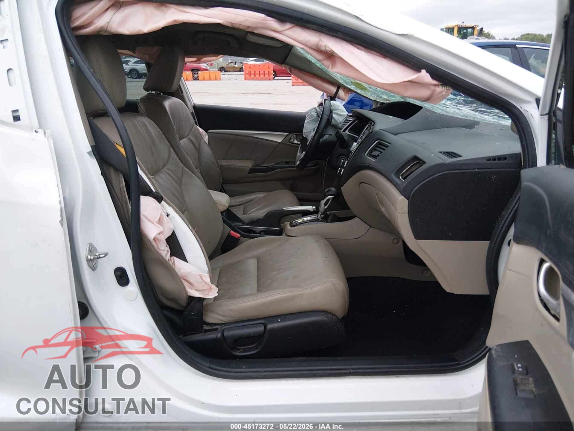 HONDA CIVIC 2013 - 19XFB2F94DE010856