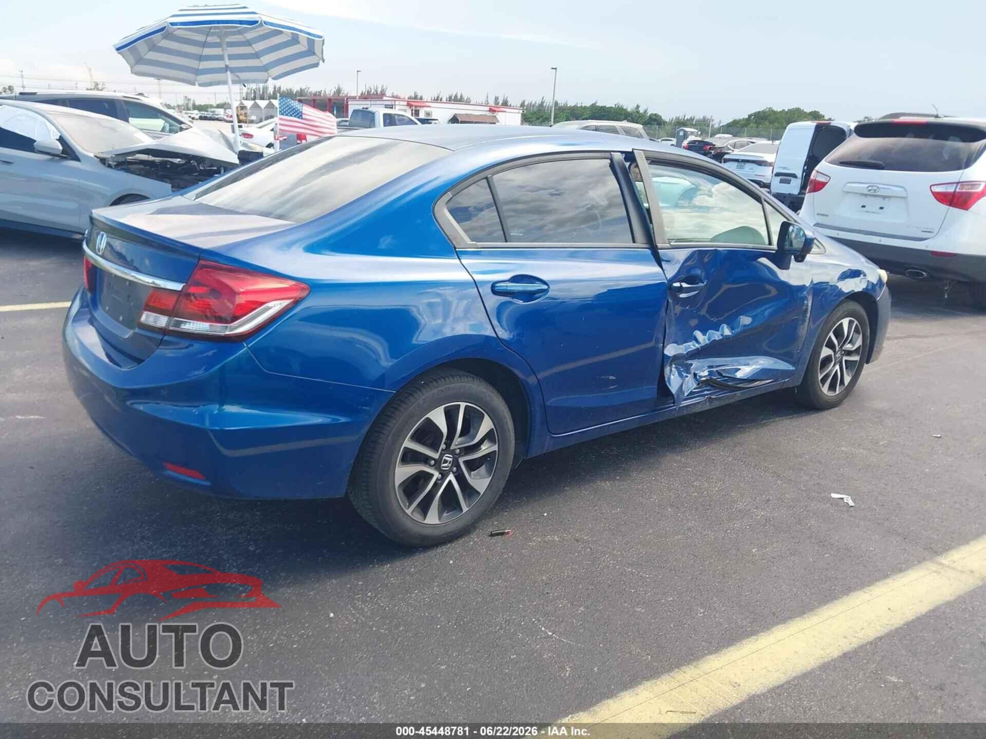 HONDA CIVIC 2014 - 19XFB2F88EE009041
