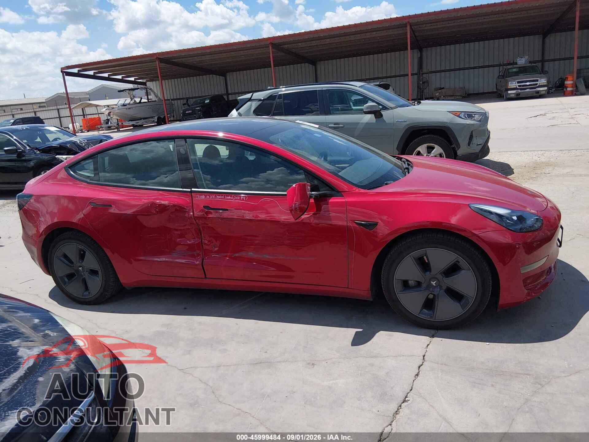 TESLA MODEL 3 2022 - 5YJ3E1EA2NF314666