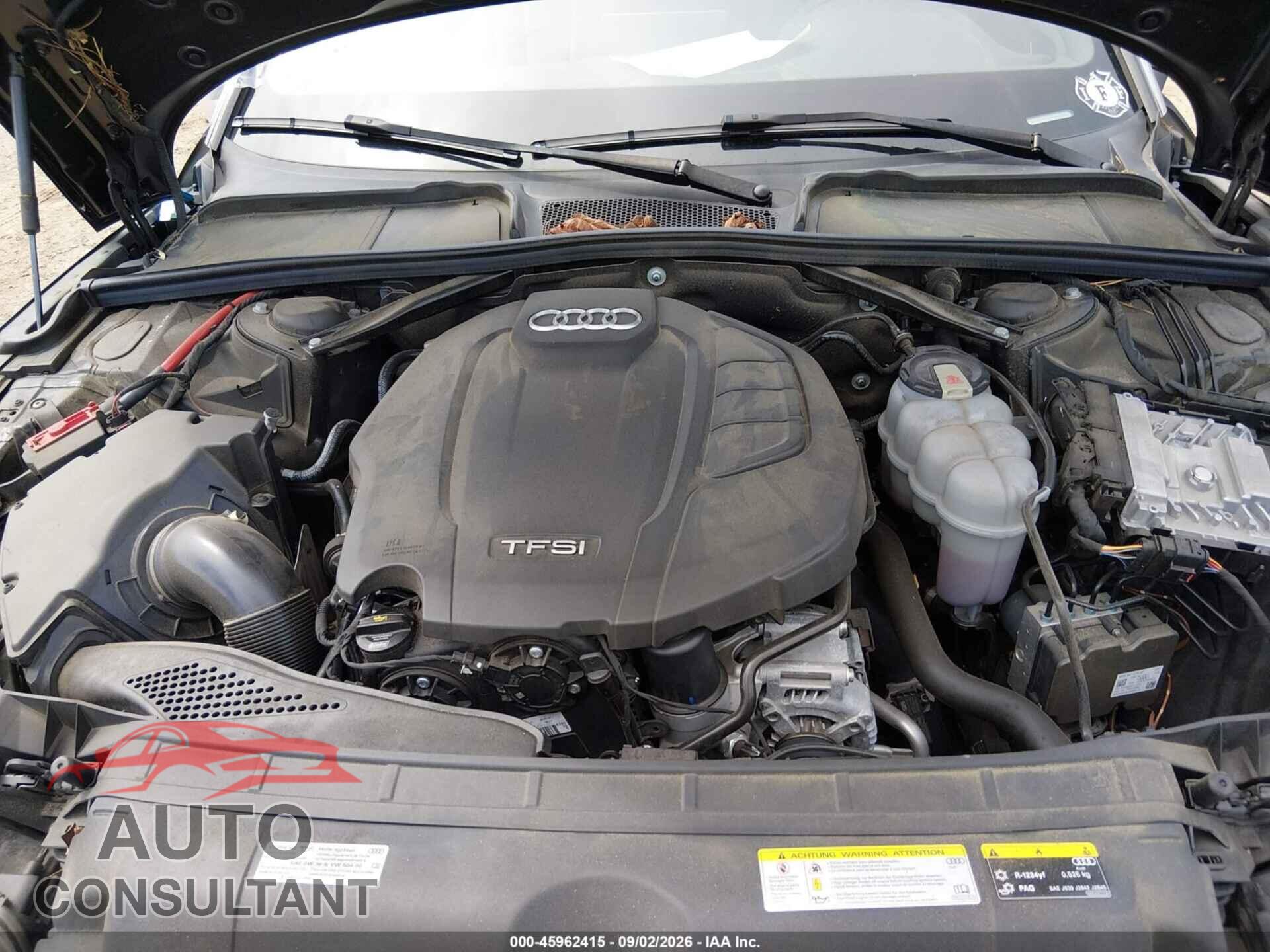 AUDI A5 2019 - WAUYNGF52KN009558