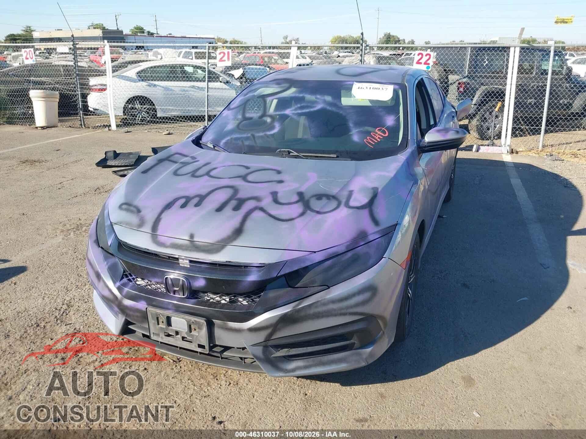 HONDA CIVIC 2017 - 2HGFC2F50HH542787