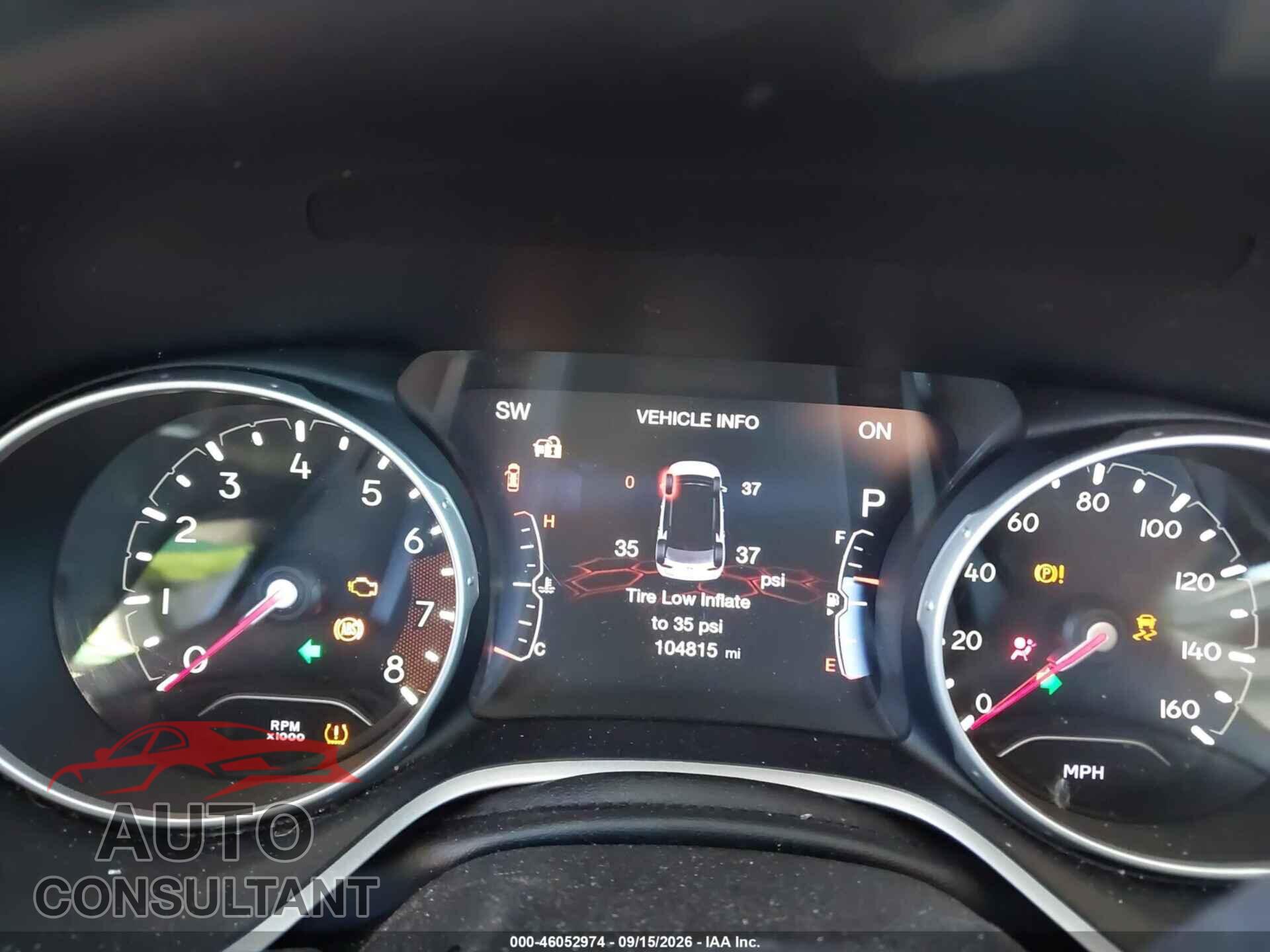 JEEP NEW COMPASS 2017 - 3C4NJDCB1HT665222