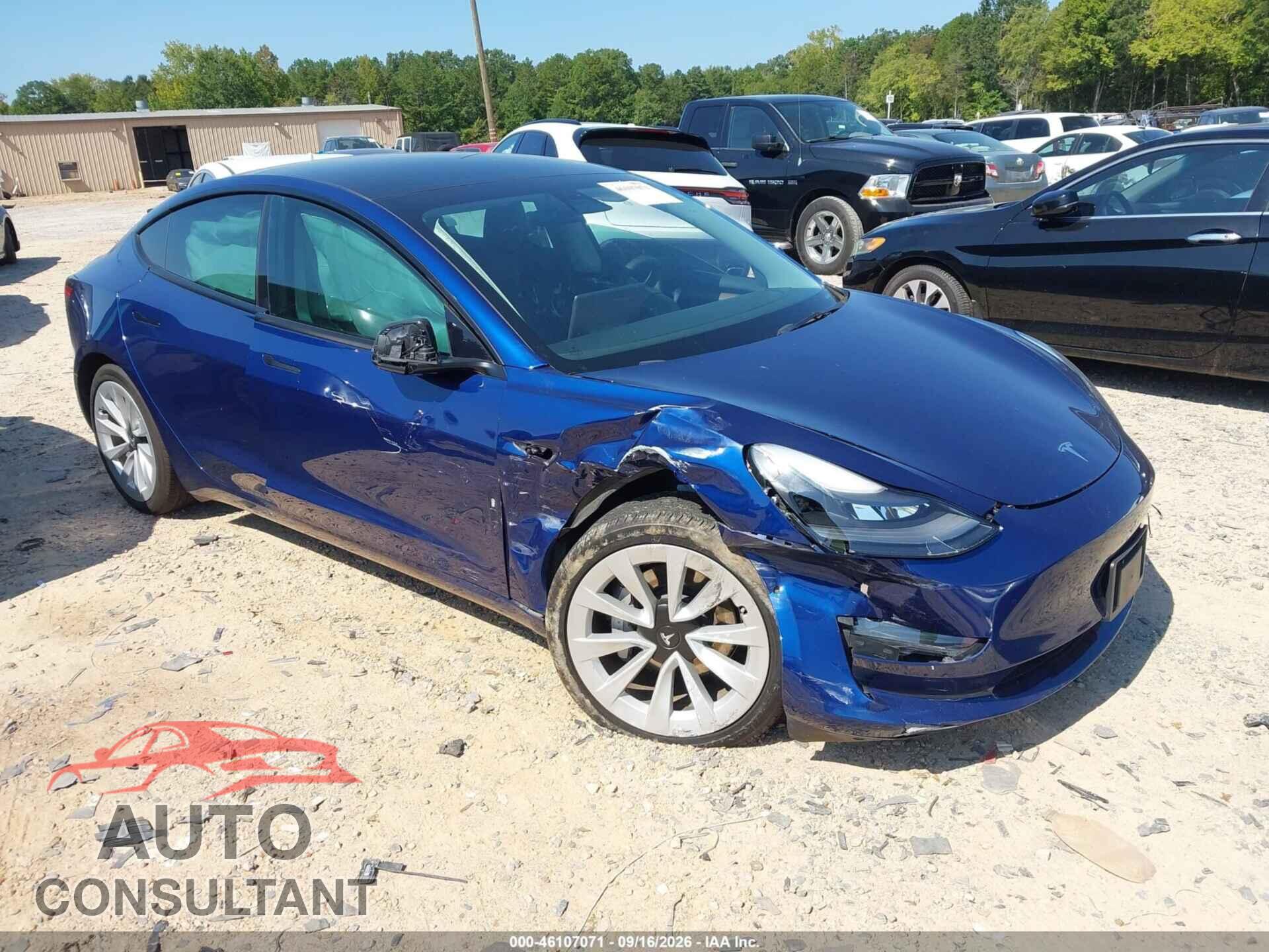 TESLA MODEL 3 2021 - 5YJ3E1EA8MF096635