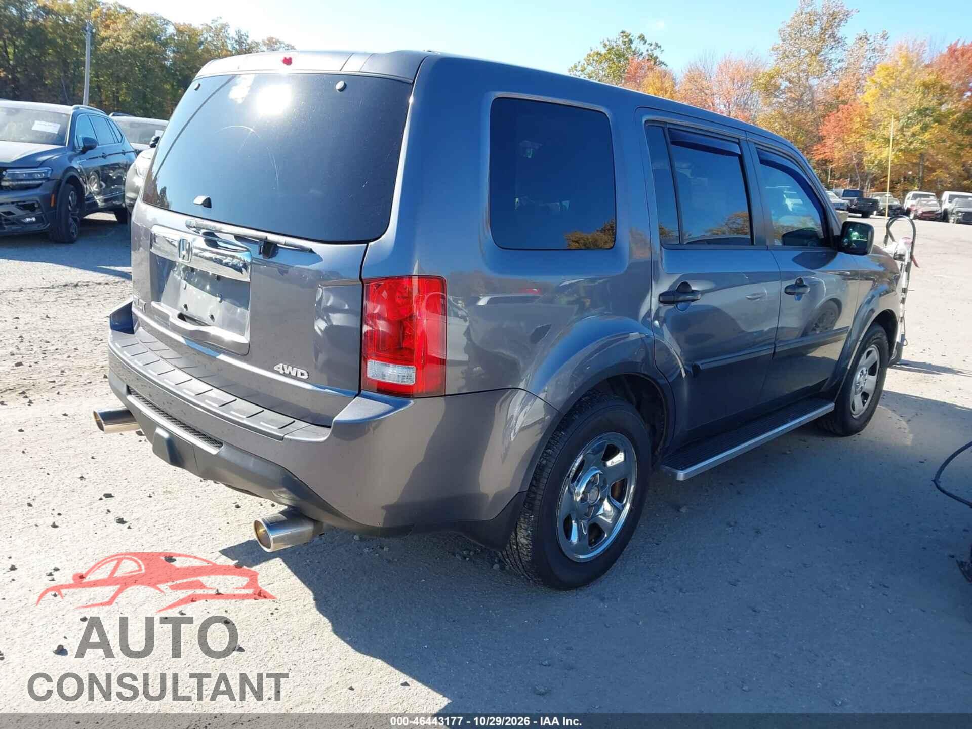 HONDA PILOT 2014 - 5FNYF4H21EB004632