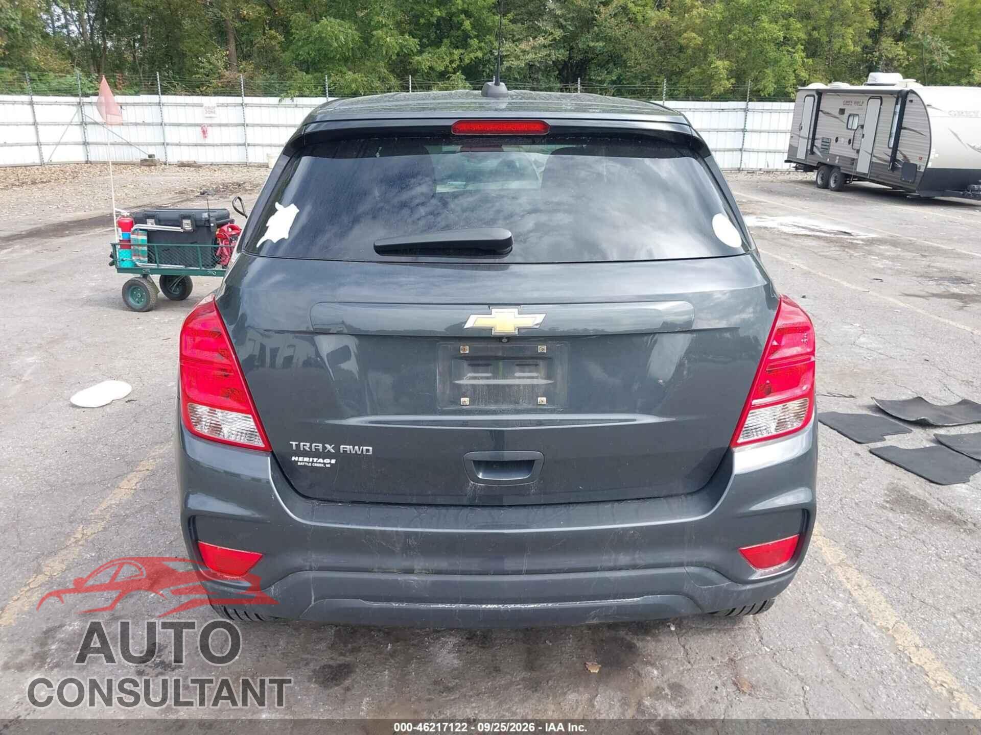 CHEVROLET TRAX 2019 - 3GNCJNSB3KL196275