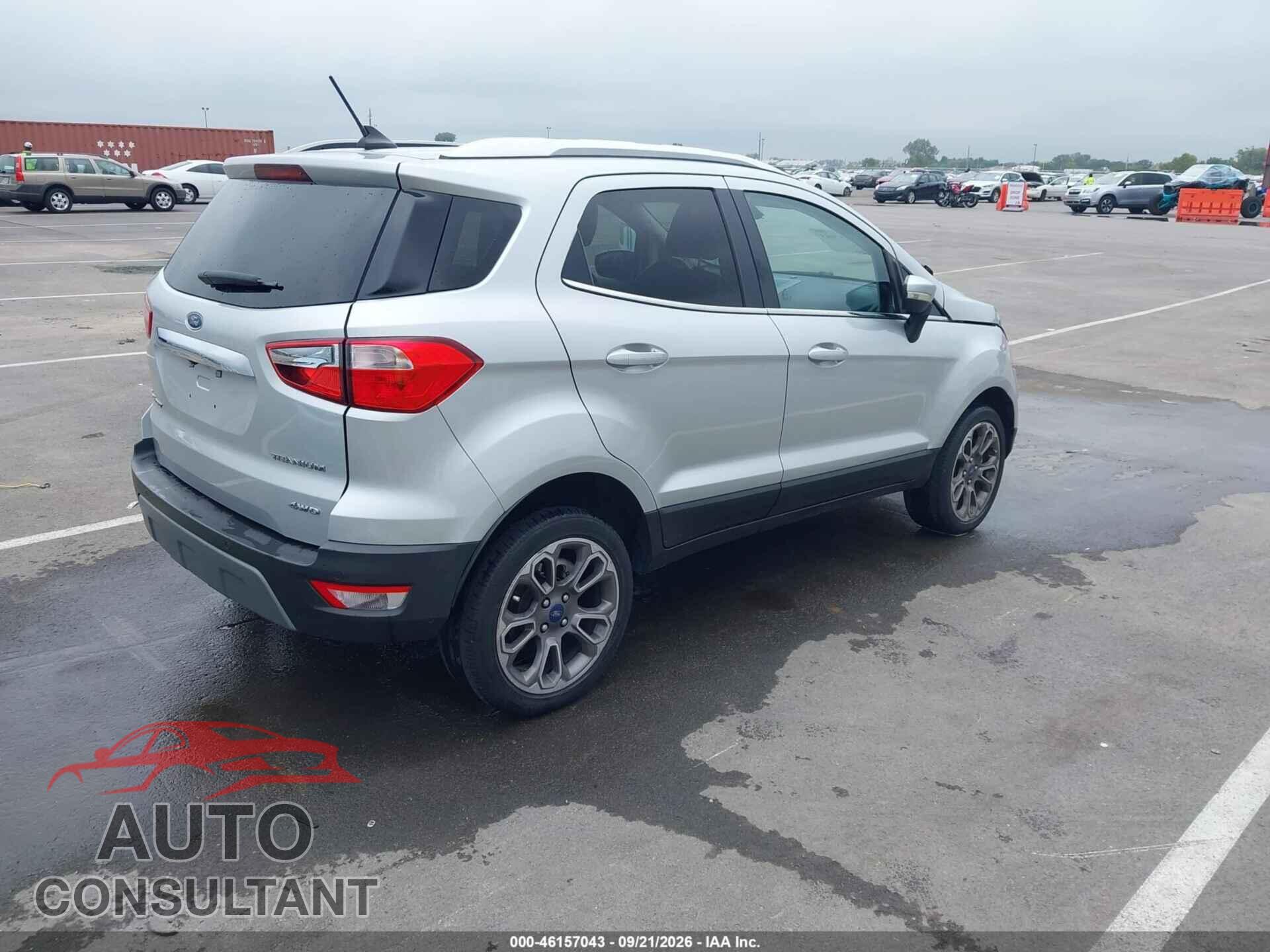FORD ECOSPORT 2020 - MAJ6S3KL0LC362836