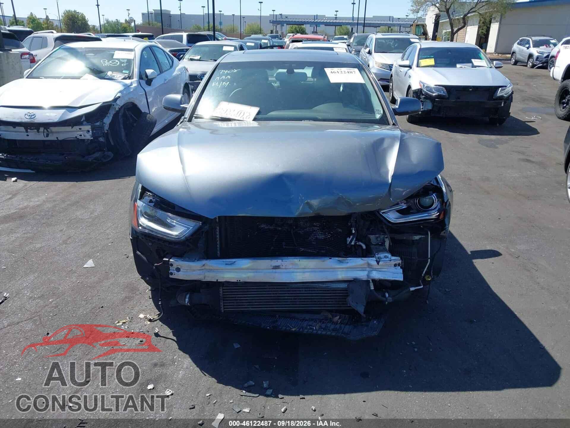 AUDI A4 2013 - WAUEFAFL3DN009261