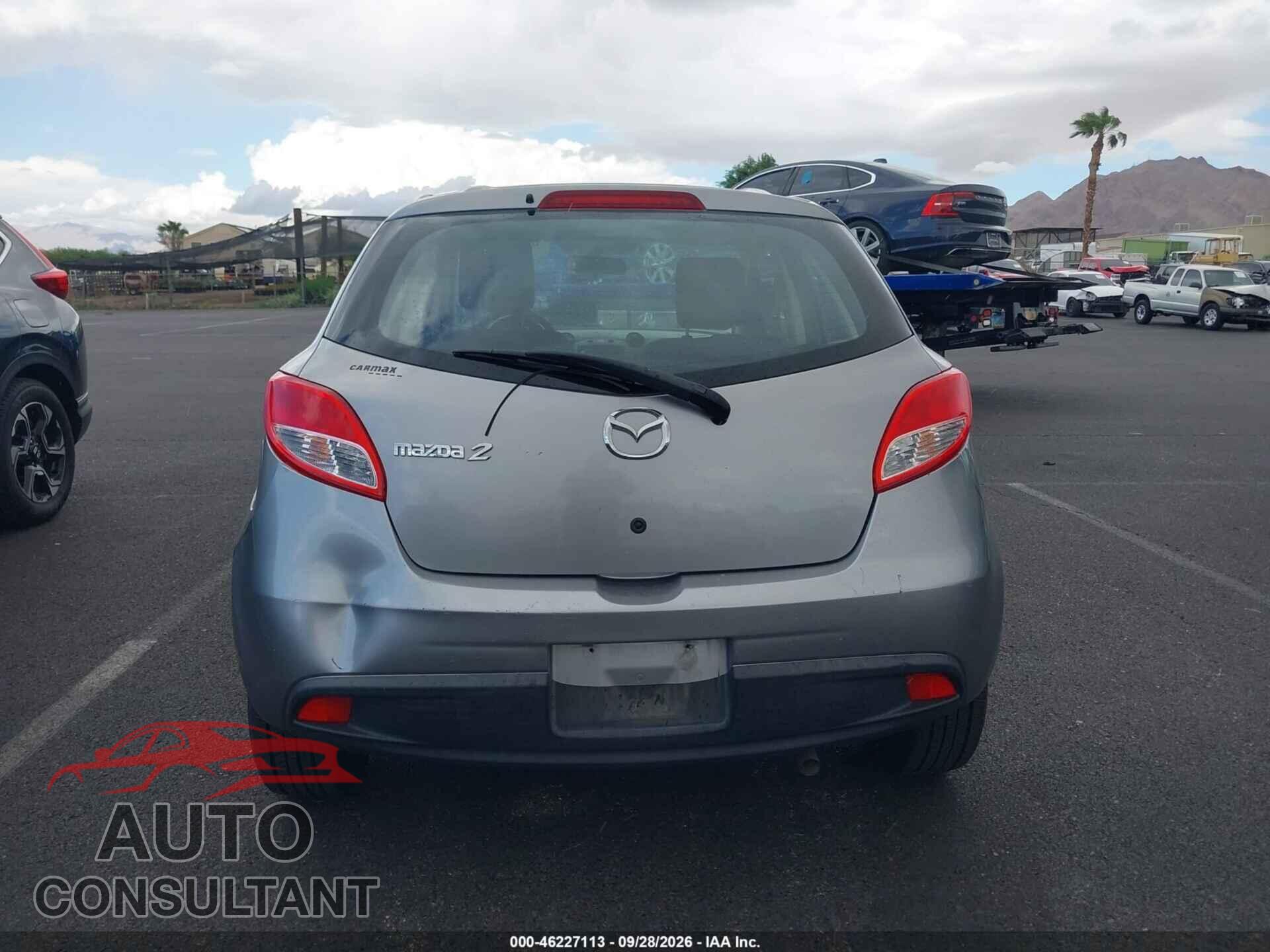 MAZDA MAZDA2 2012 - JM1DE1KZ9C0135535