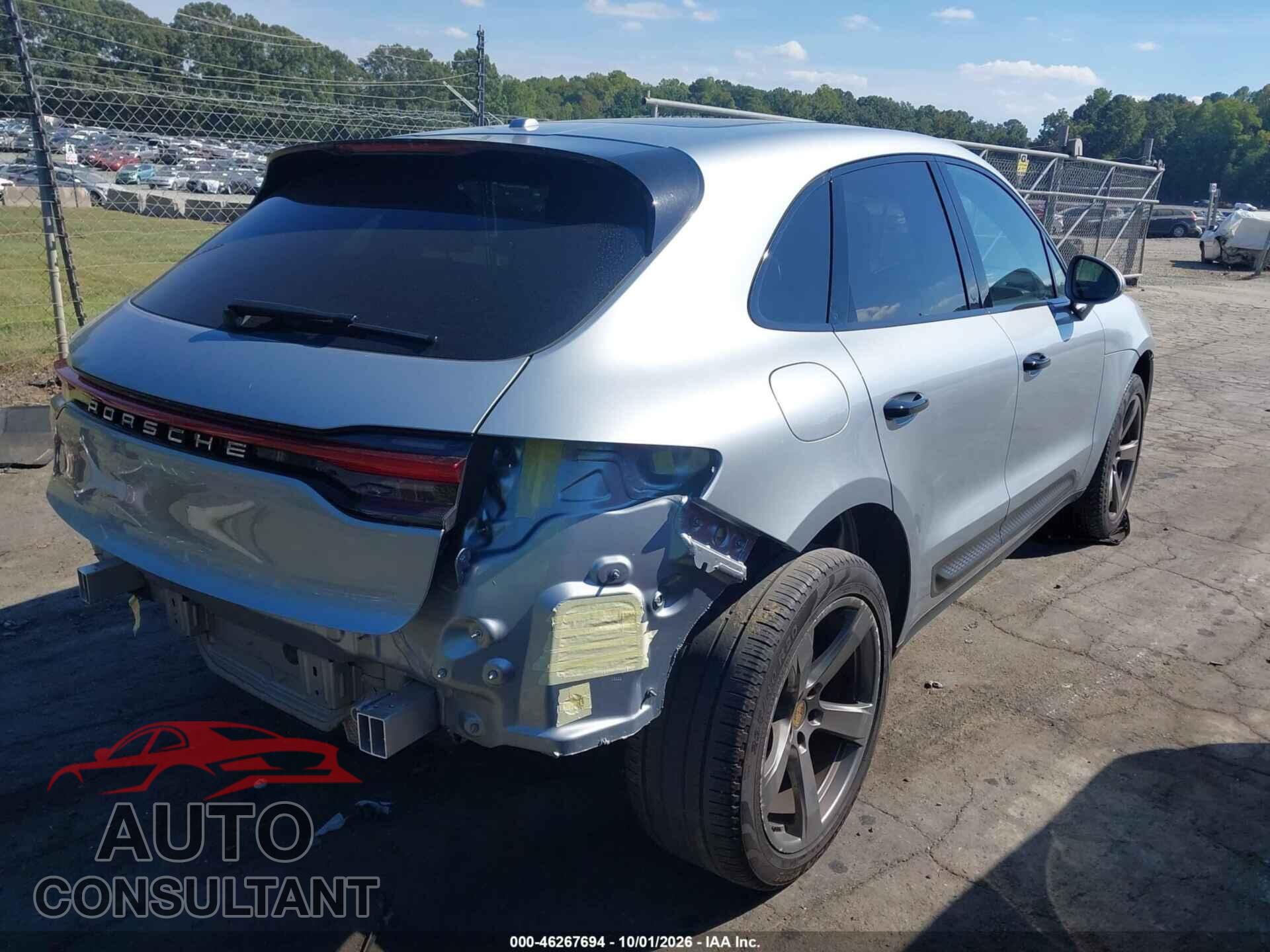 PORSCHE MACAN 2022 - WP1AA2A57NLB11608