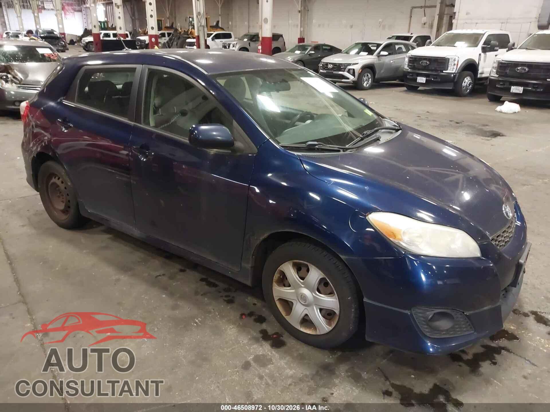 TOYOTA MATRIX 2009 - 2T1LE40E09C006871