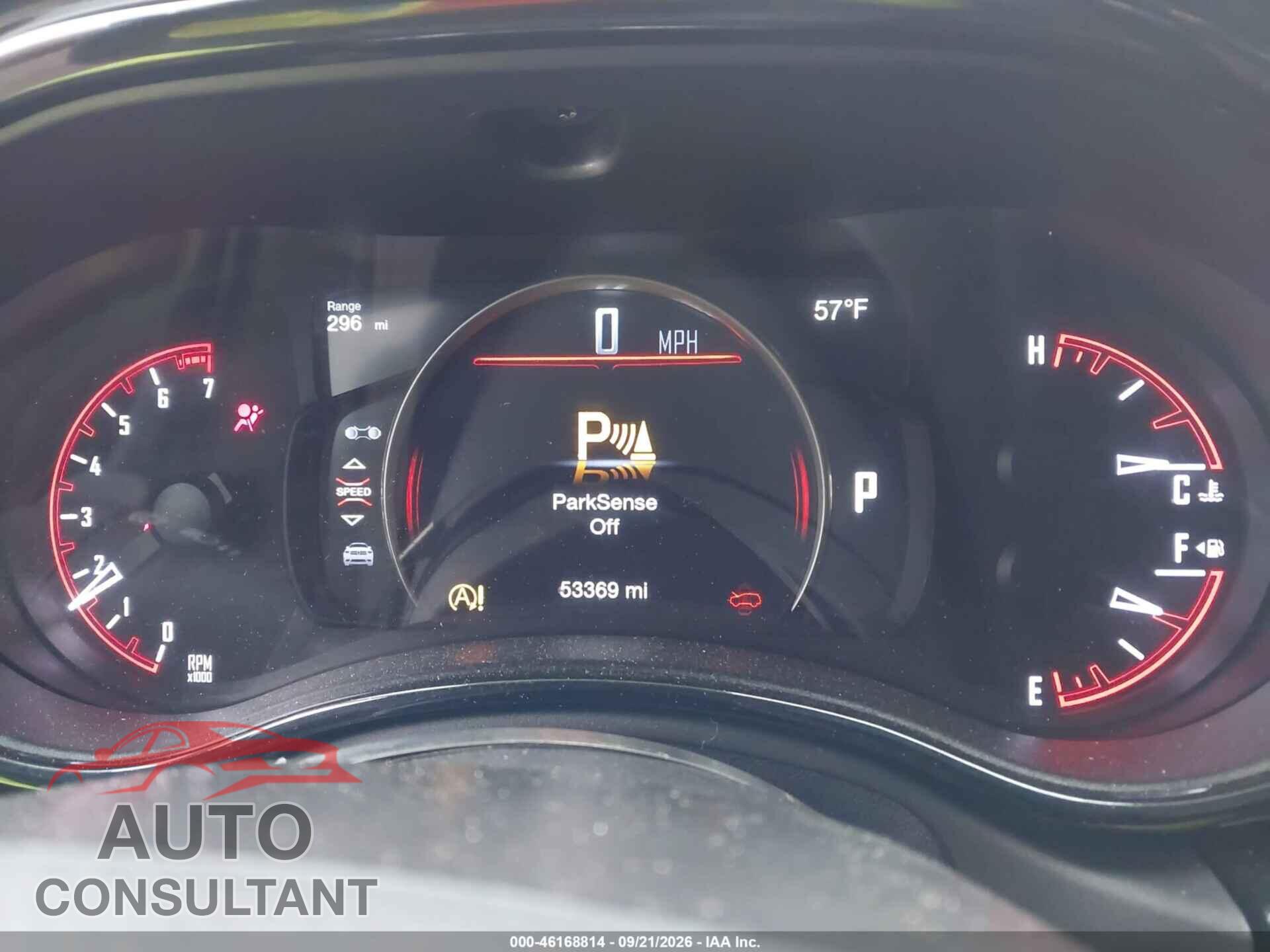 DODGE DURANGO 2021 - 1C4RDJAG5MC793376