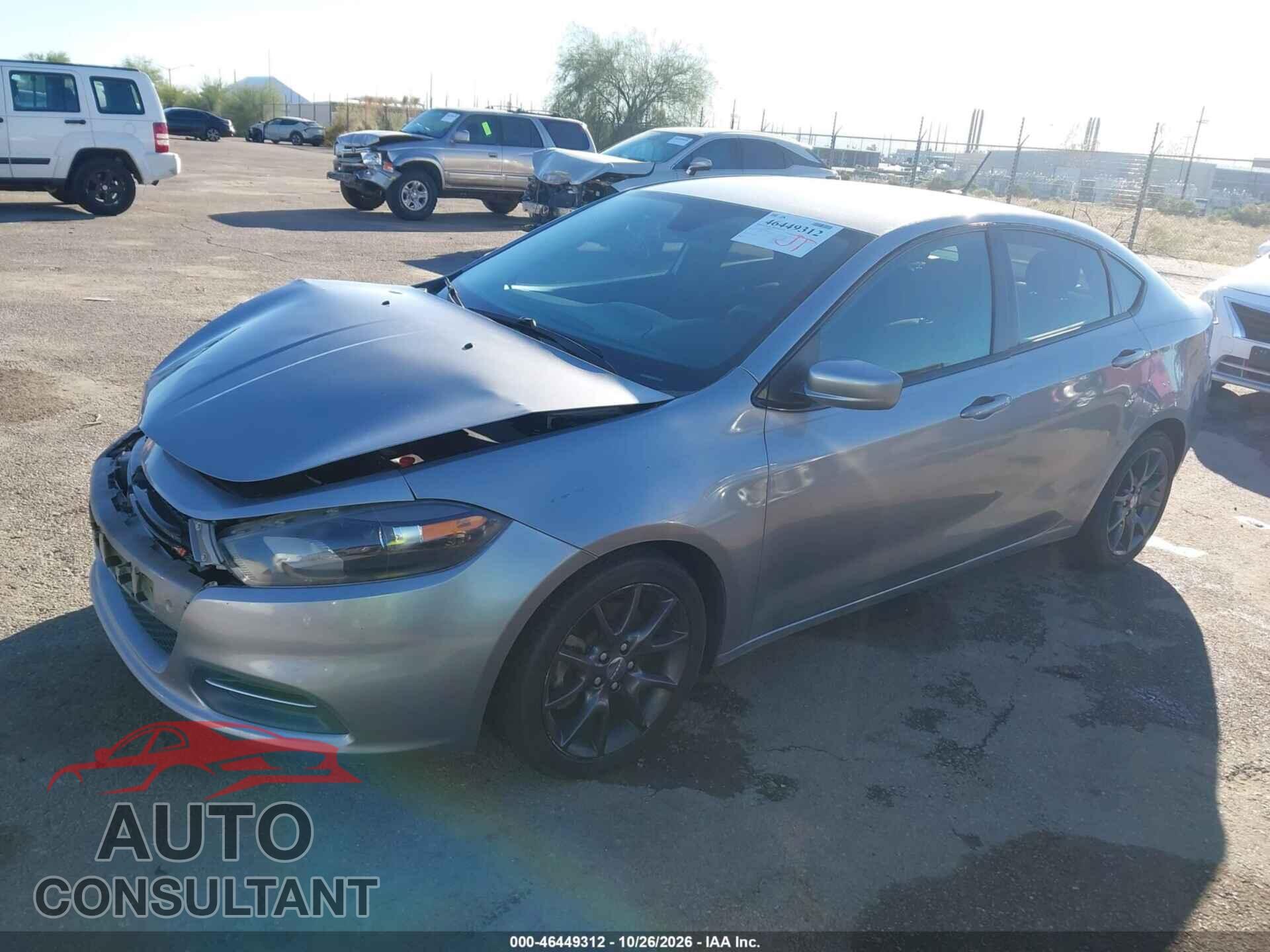 DODGE DART 2015 - 1C3CDFAA1FD432324