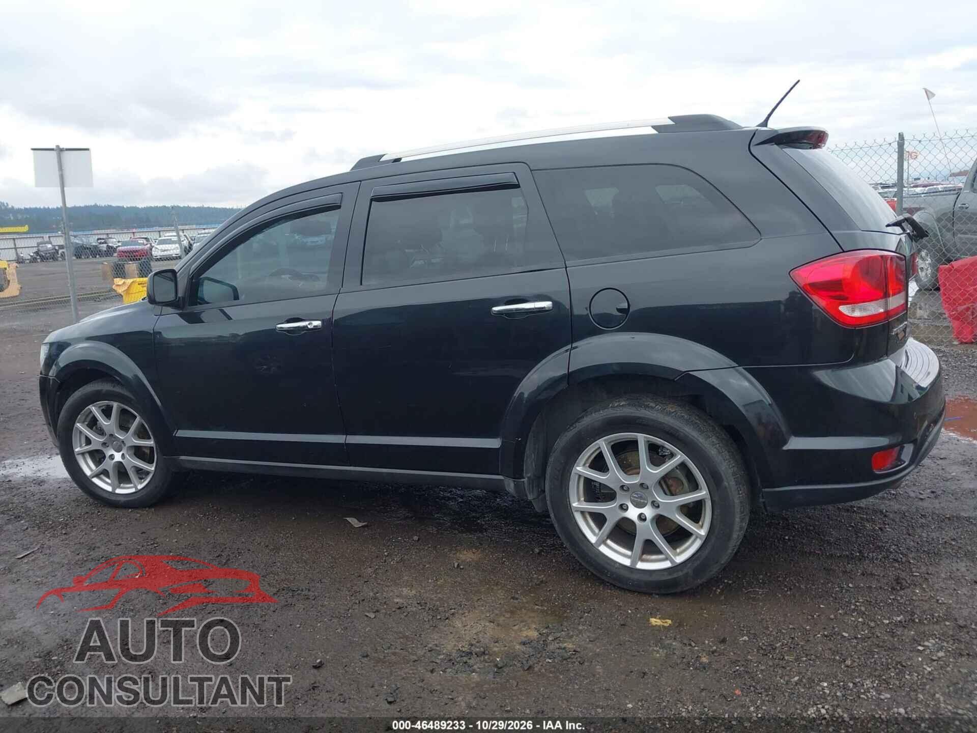DODGE JOURNEY 2013 - 3C4PDCDG9DT659425