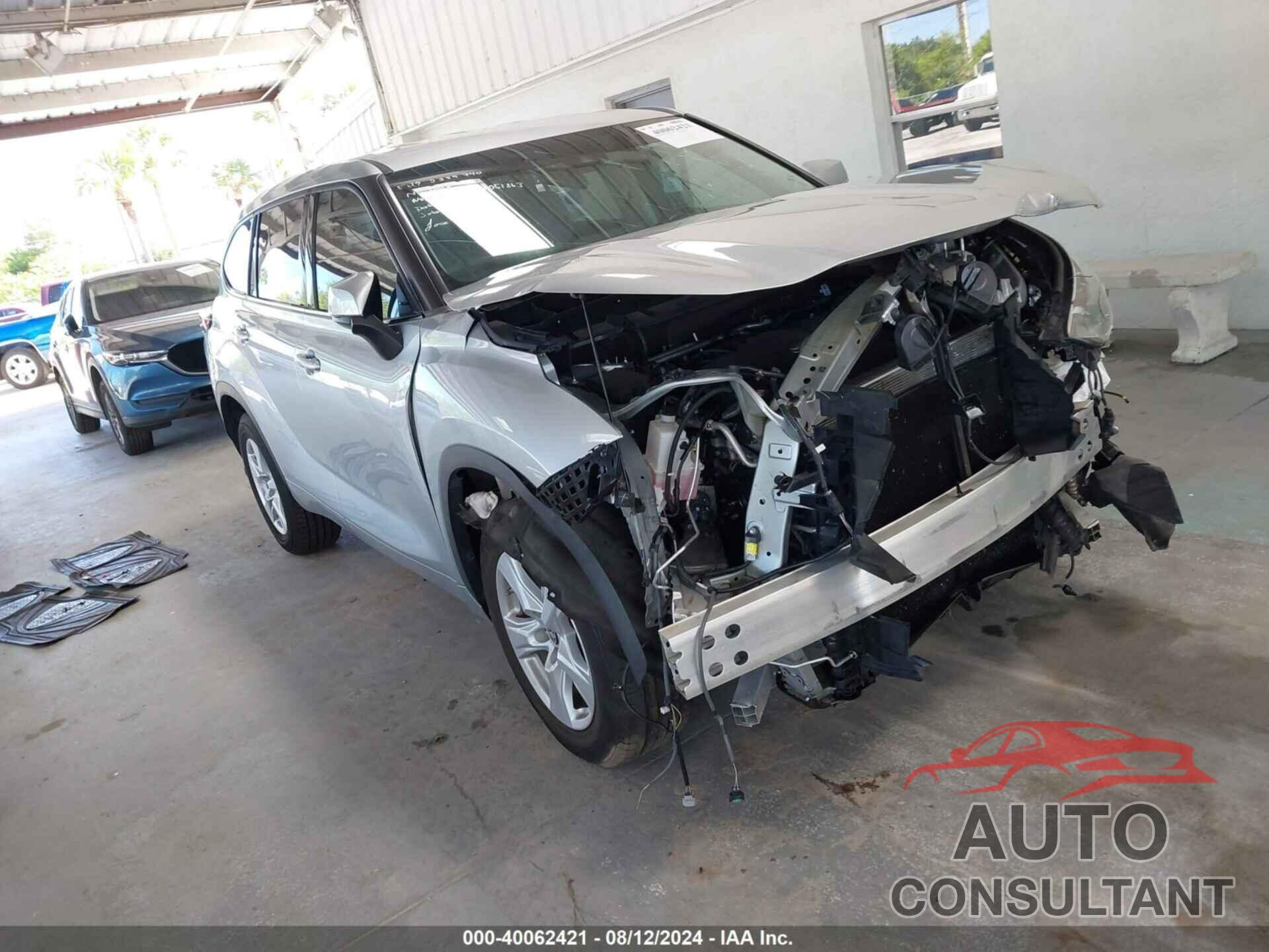 TOYOTA HIGHLANDER 2021 - 5TDZZRAH0MS051863