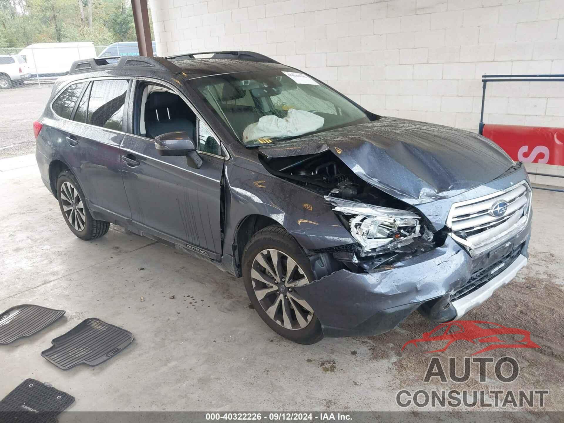 SUBARU OUTBACK 2017 - 4S4BSANC1H3336872