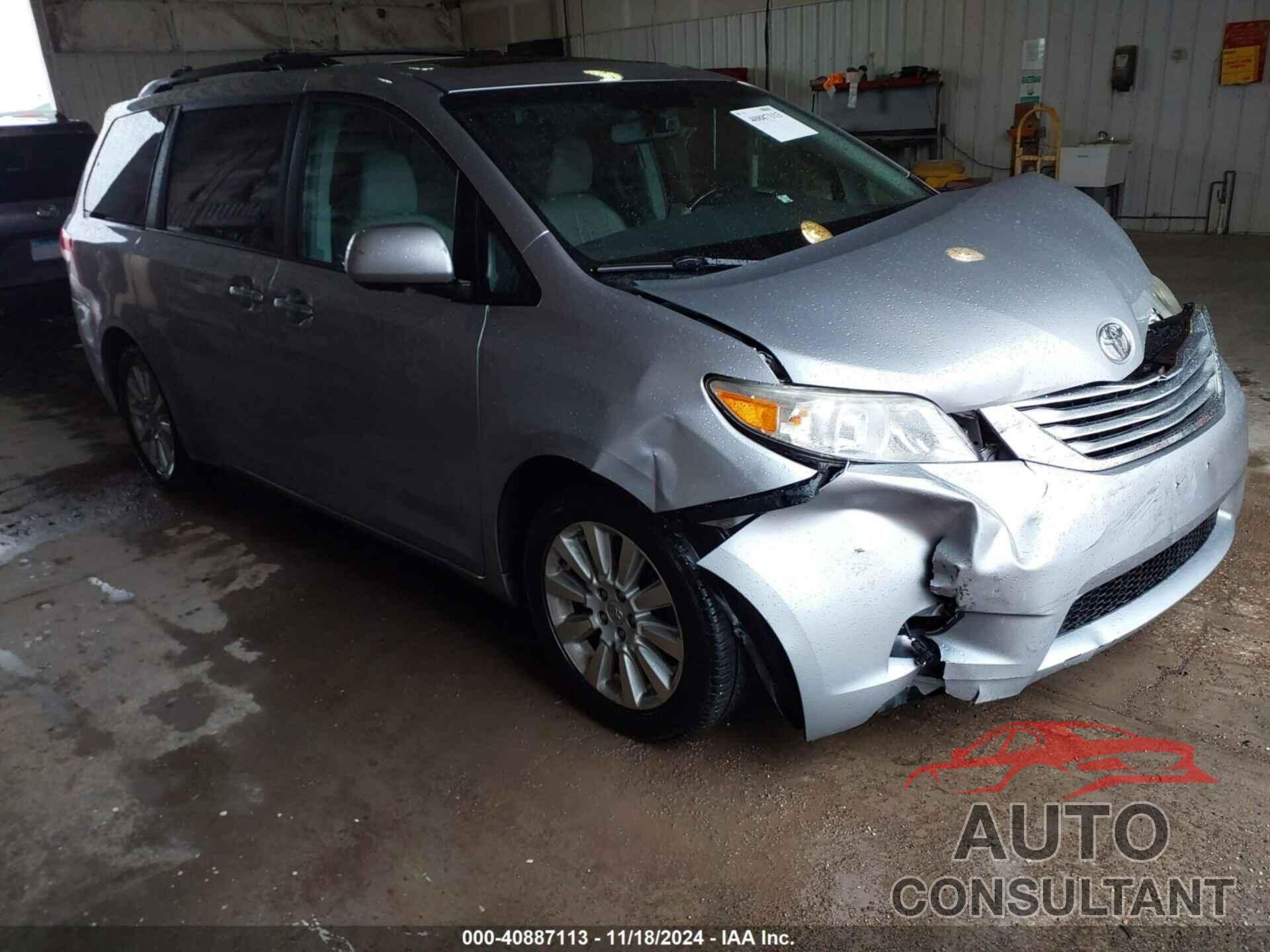 TOYOTA SIENNA 2012 - 5TDDK3DC8CS045979