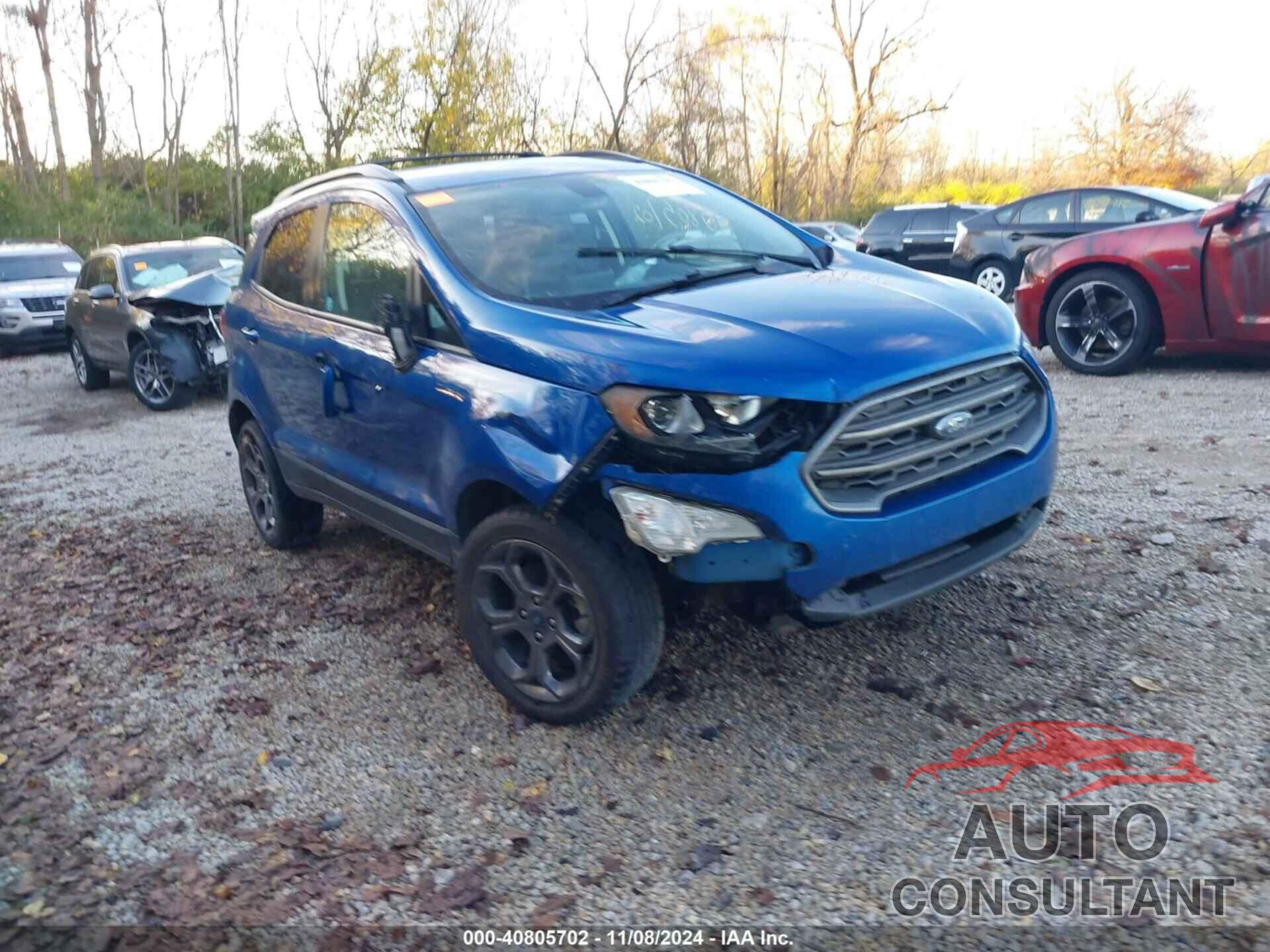 FORD ECOSPORT 2018 - MAJ6P1CL8JC245037