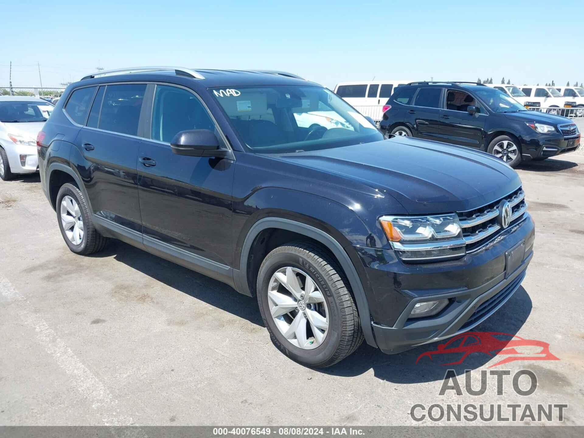 VOLKSWAGEN ATLAS 2018 - 1V2KR2CA4JC534390