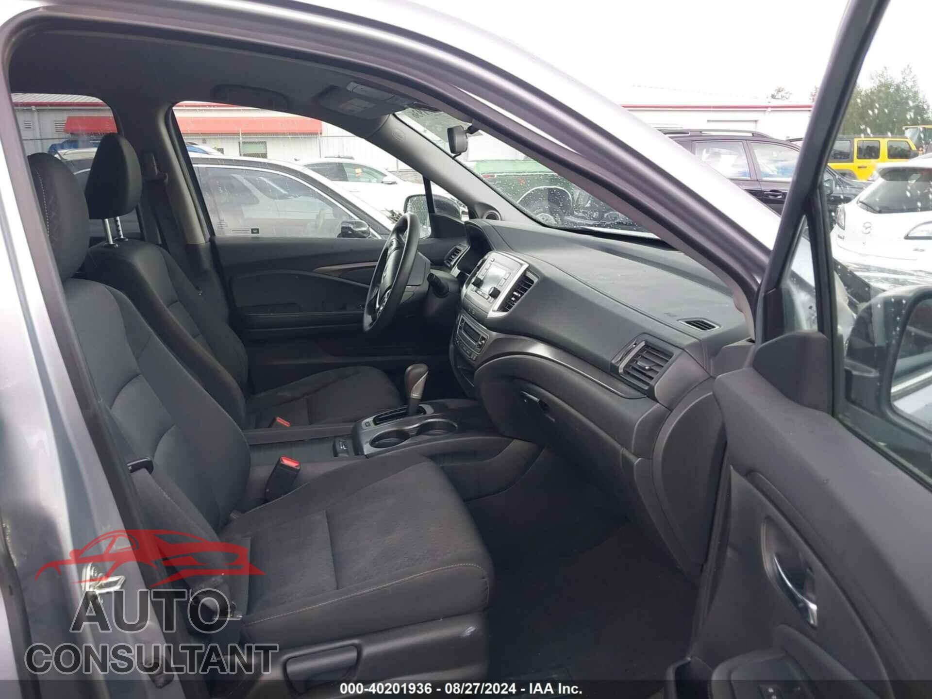 HONDA RIDGELINE 2017 - 5FPYK3F29HB020081