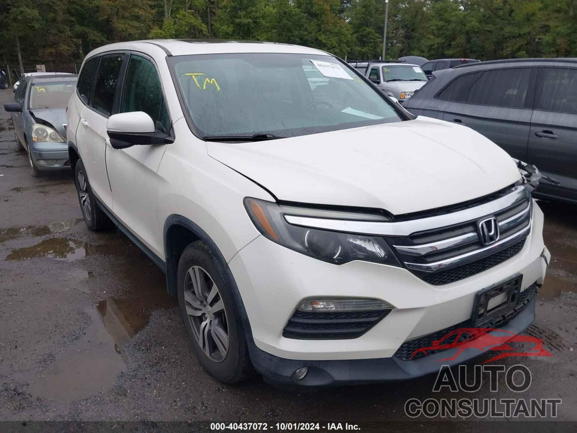 HONDA PILOT 2017 - 5FNYF6H56HB094290